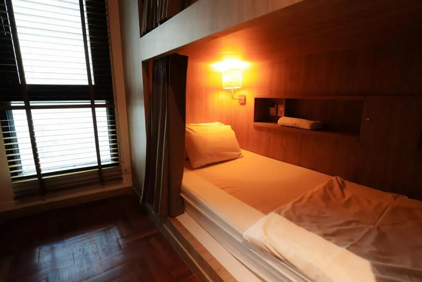 Single Bed in Female Dormitory Room in The poshtel Bangkok By Benya Single Bed in Female Dormitory Room in The poshtel Bangkok By Benya