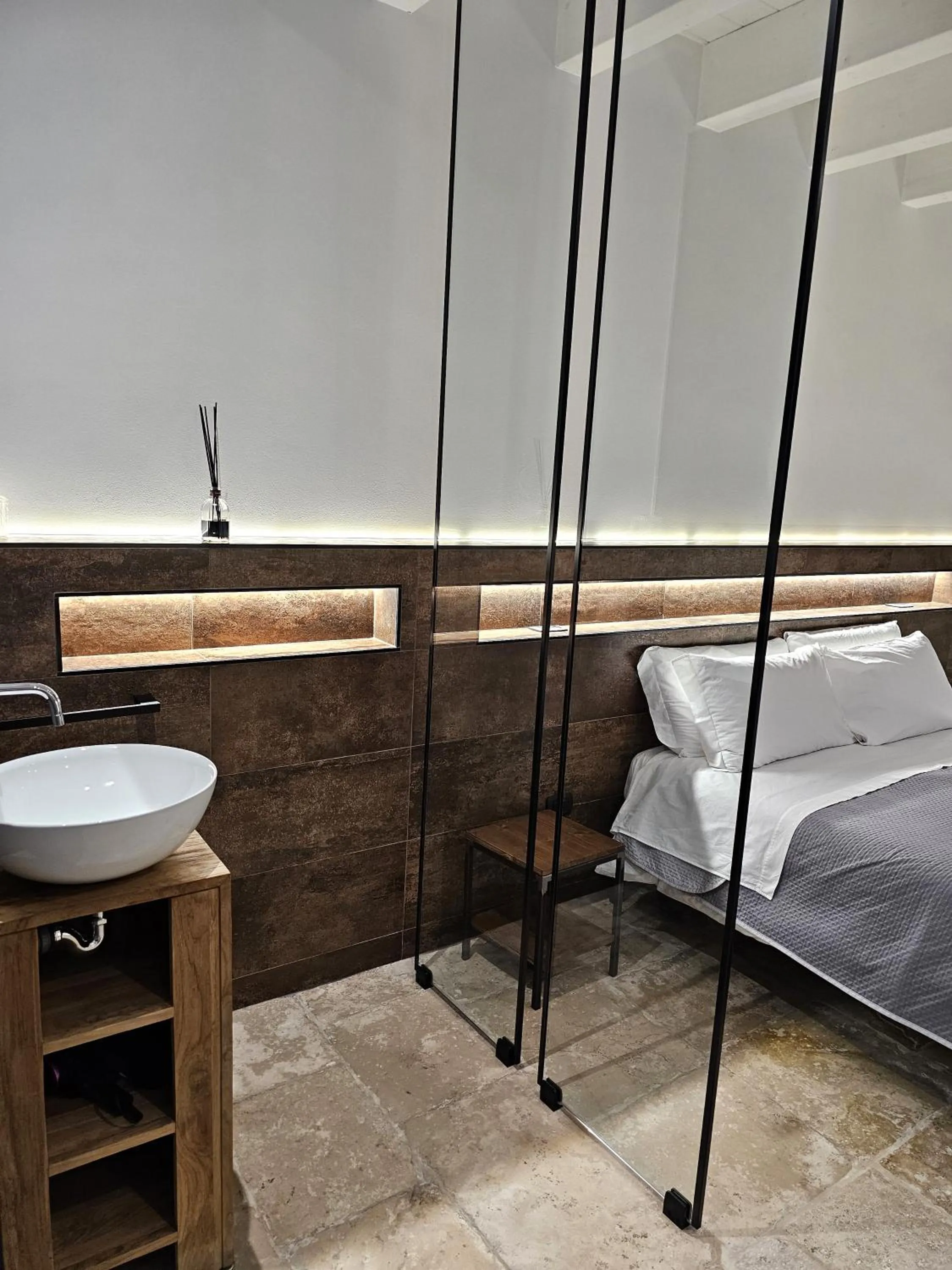 Bedroom, Bed in Binario1 Rooms