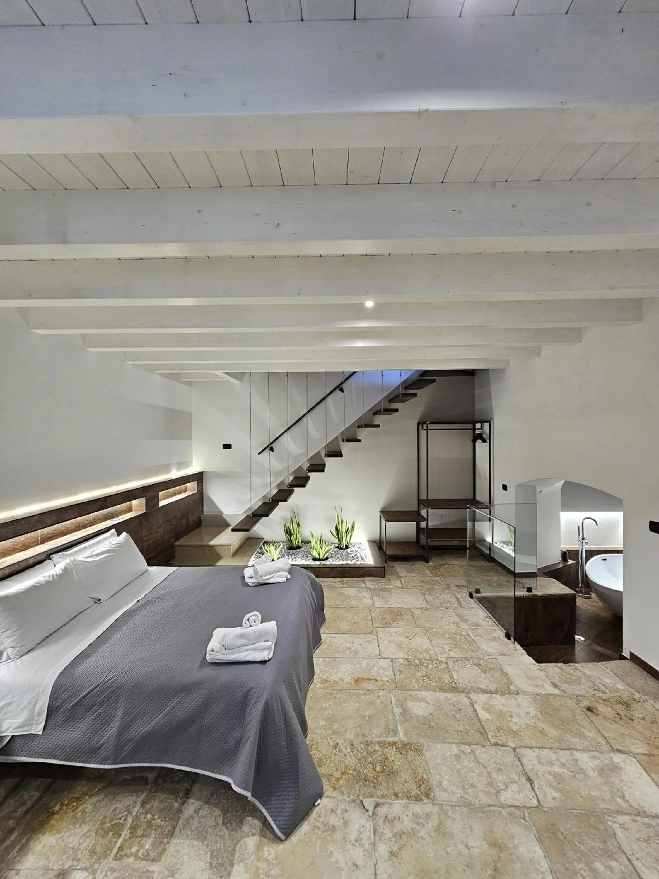 Photo of the whole room, Bed in Binario1 Rooms