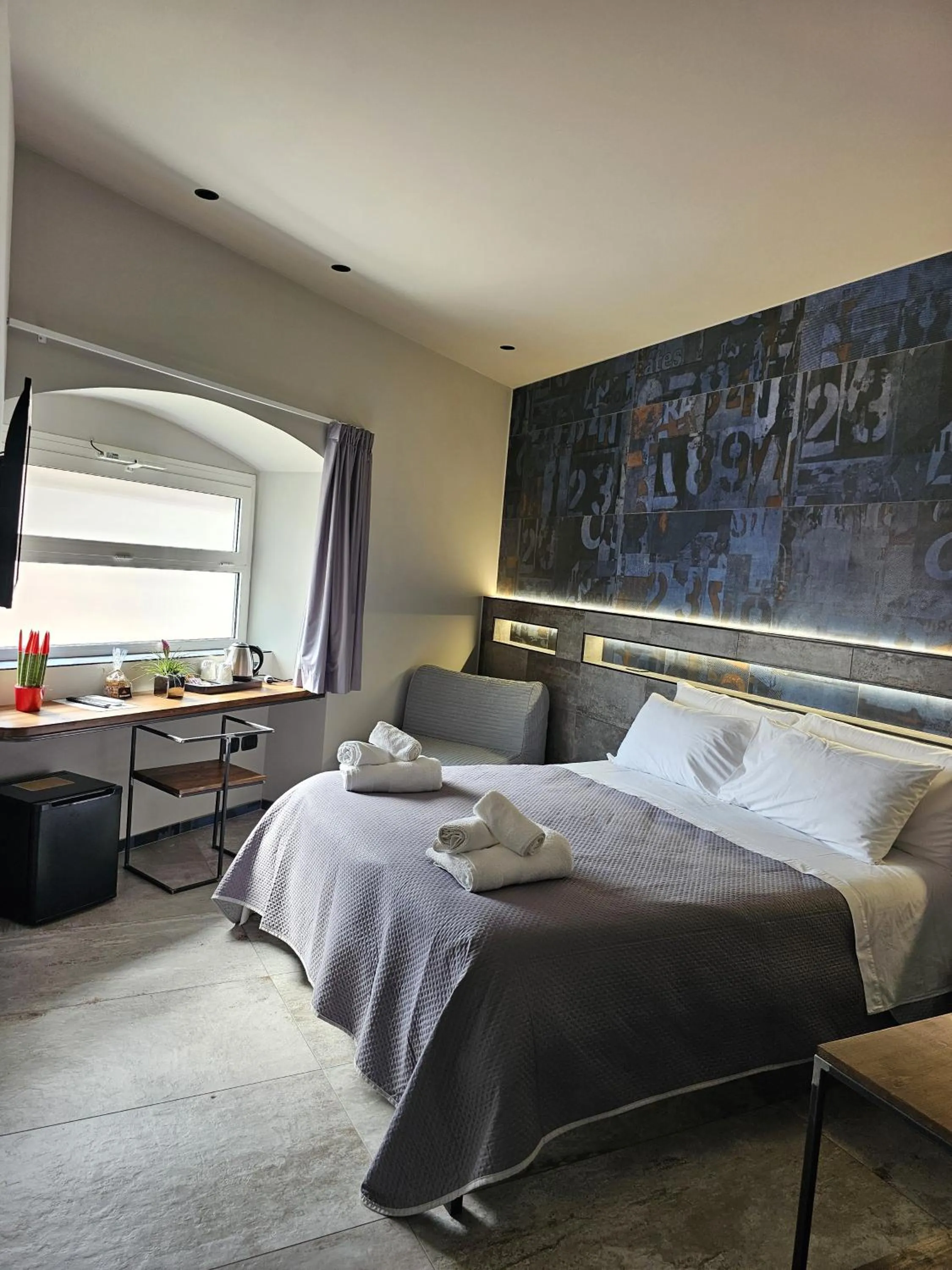 Bedroom, Bed in Binario1 Rooms