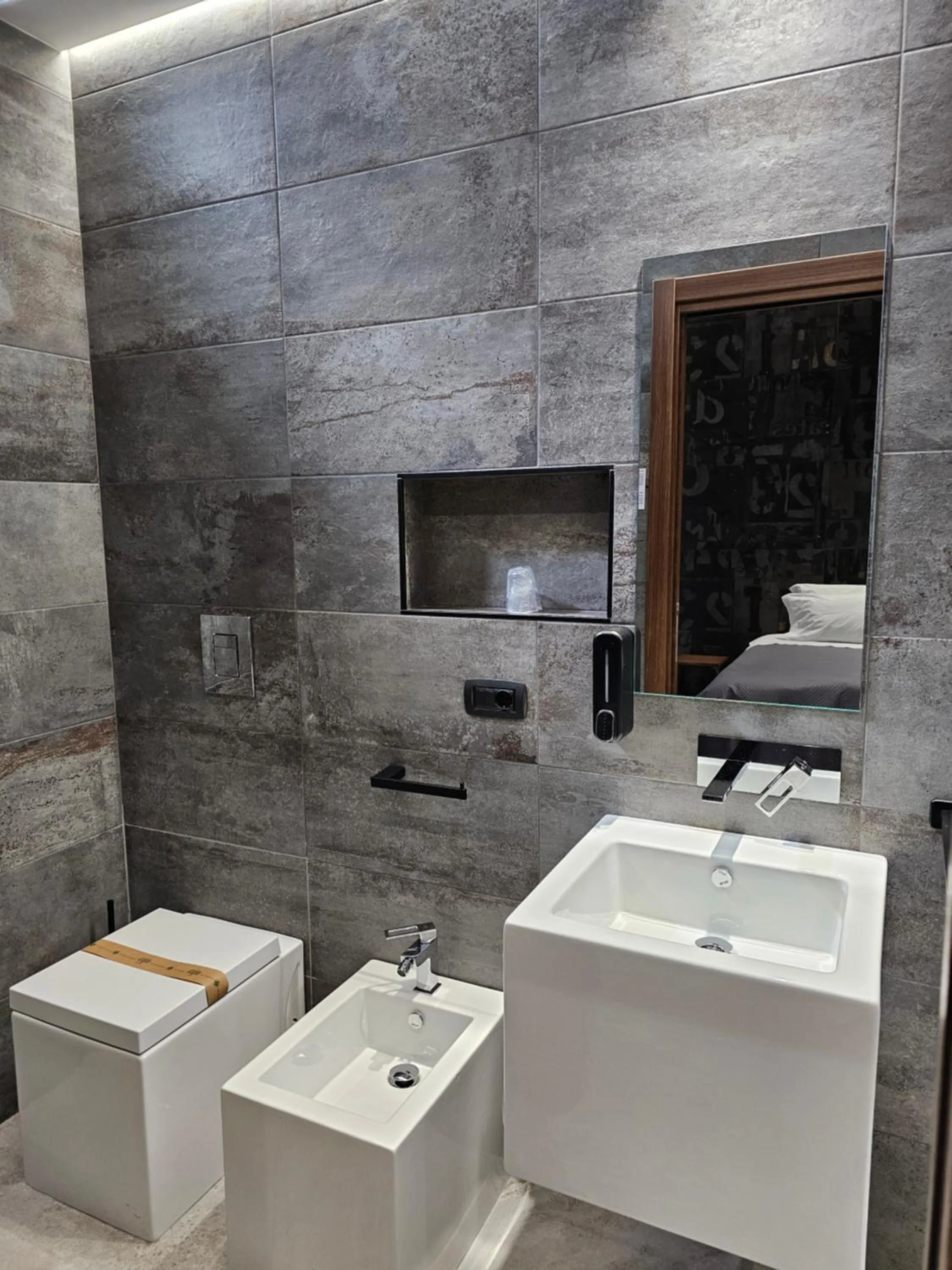 Bathroom in Binario1 Rooms