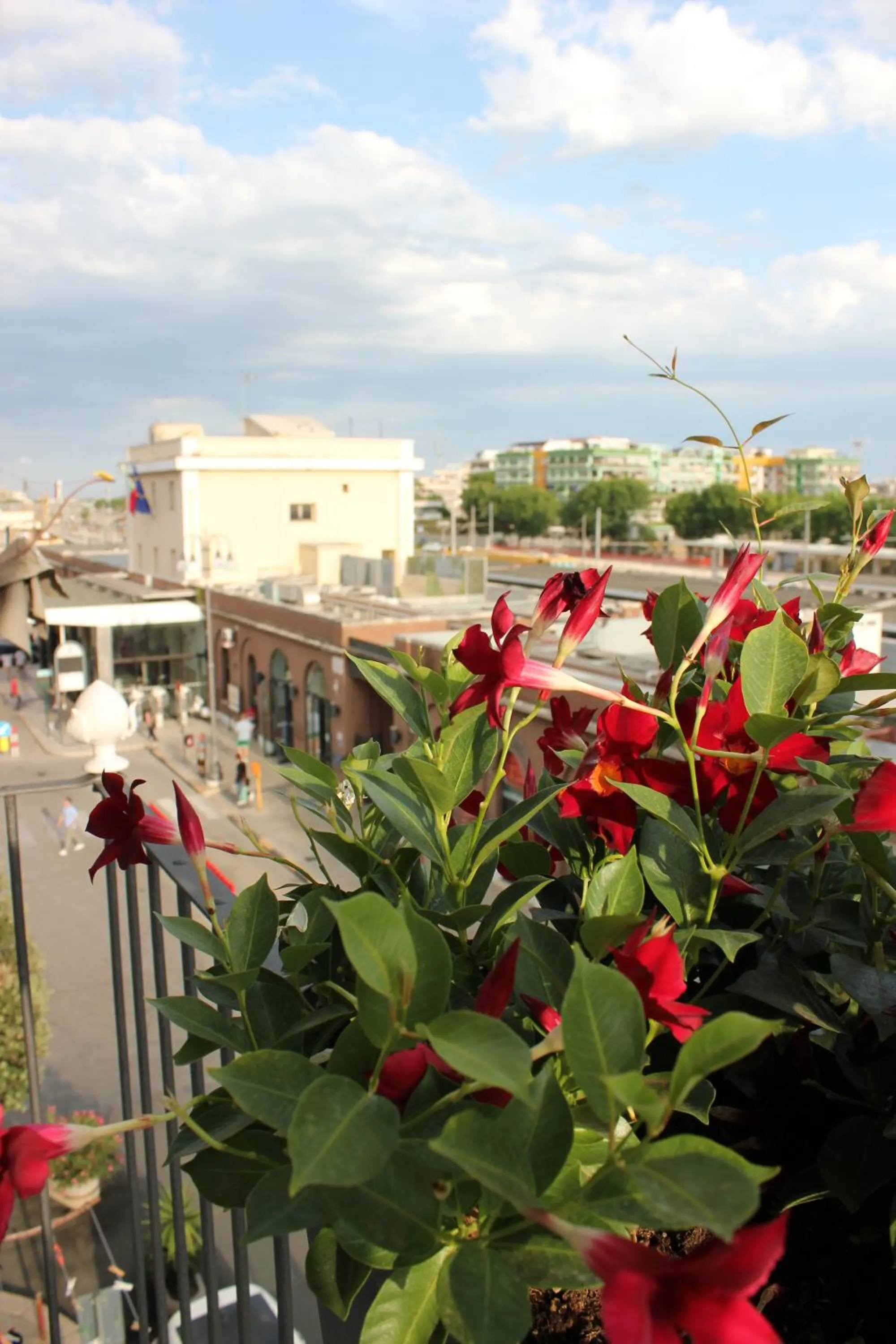 View (from property/room) in Binario1 Rooms