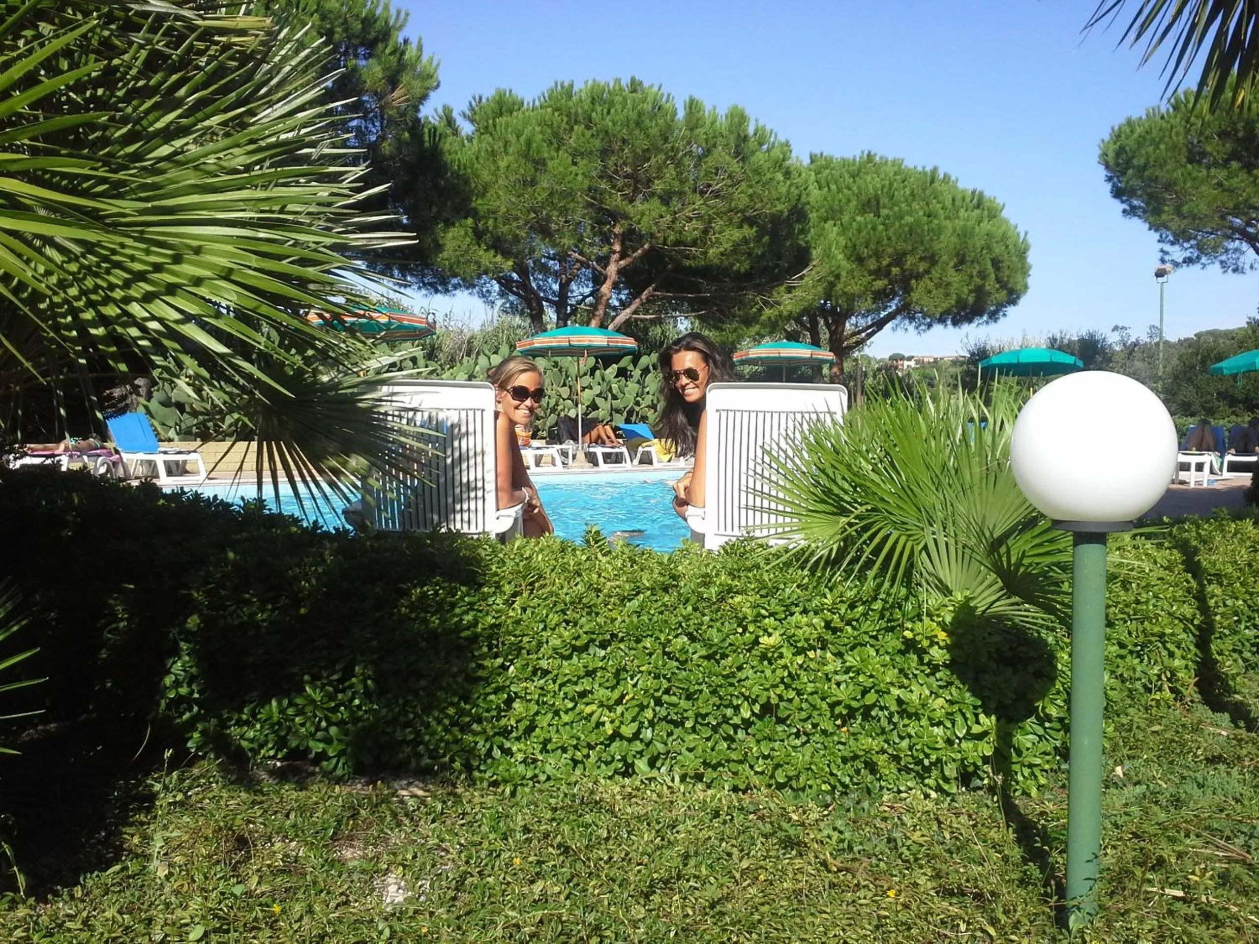 Guests in Casa Campanella Resort