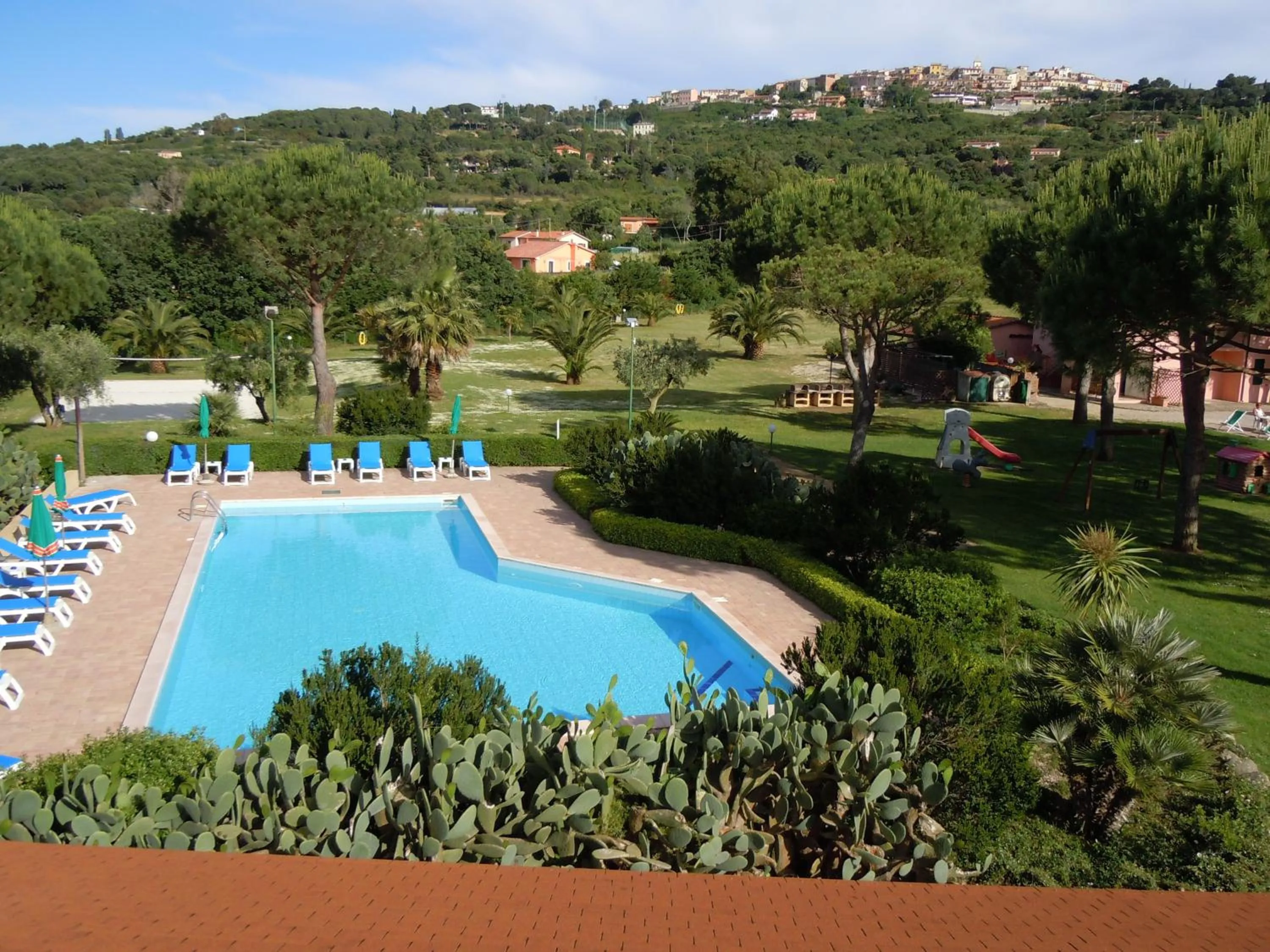 Bird's eye view in Casa Campanella Resort