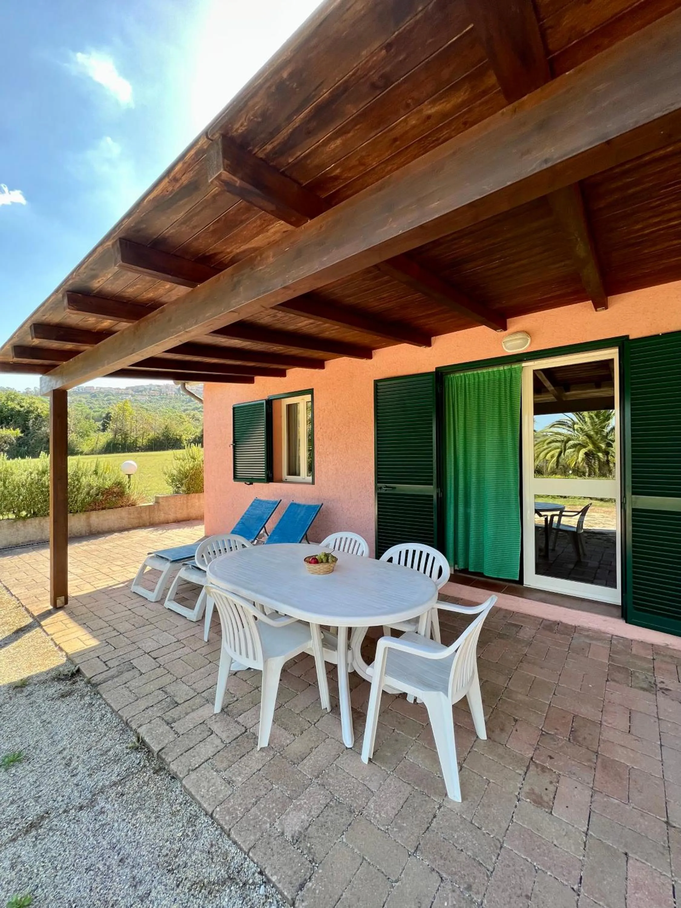 Patio in Casa Campanella Resort