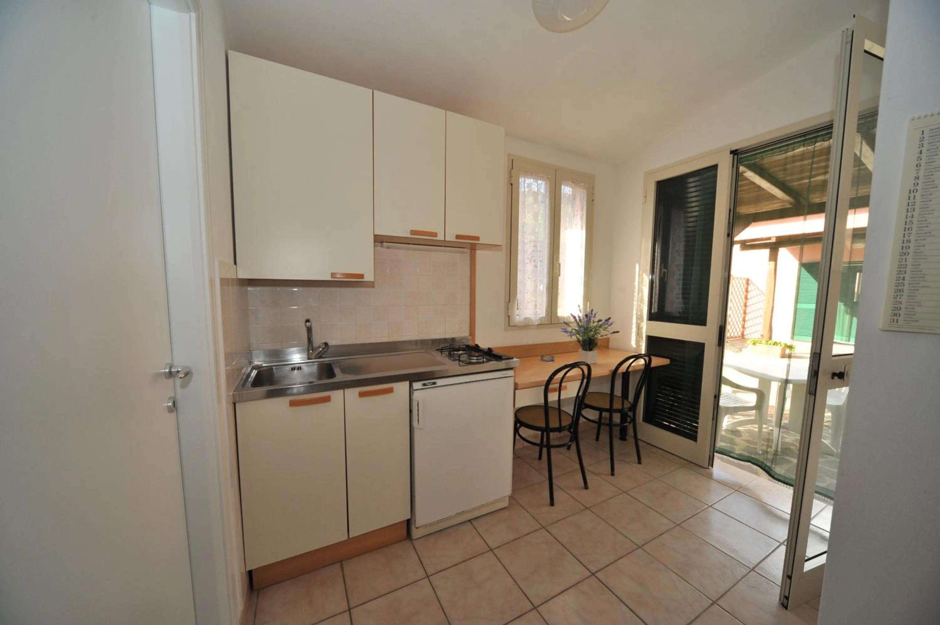 Kitchen or kitchenette in Casa Campanella Resort