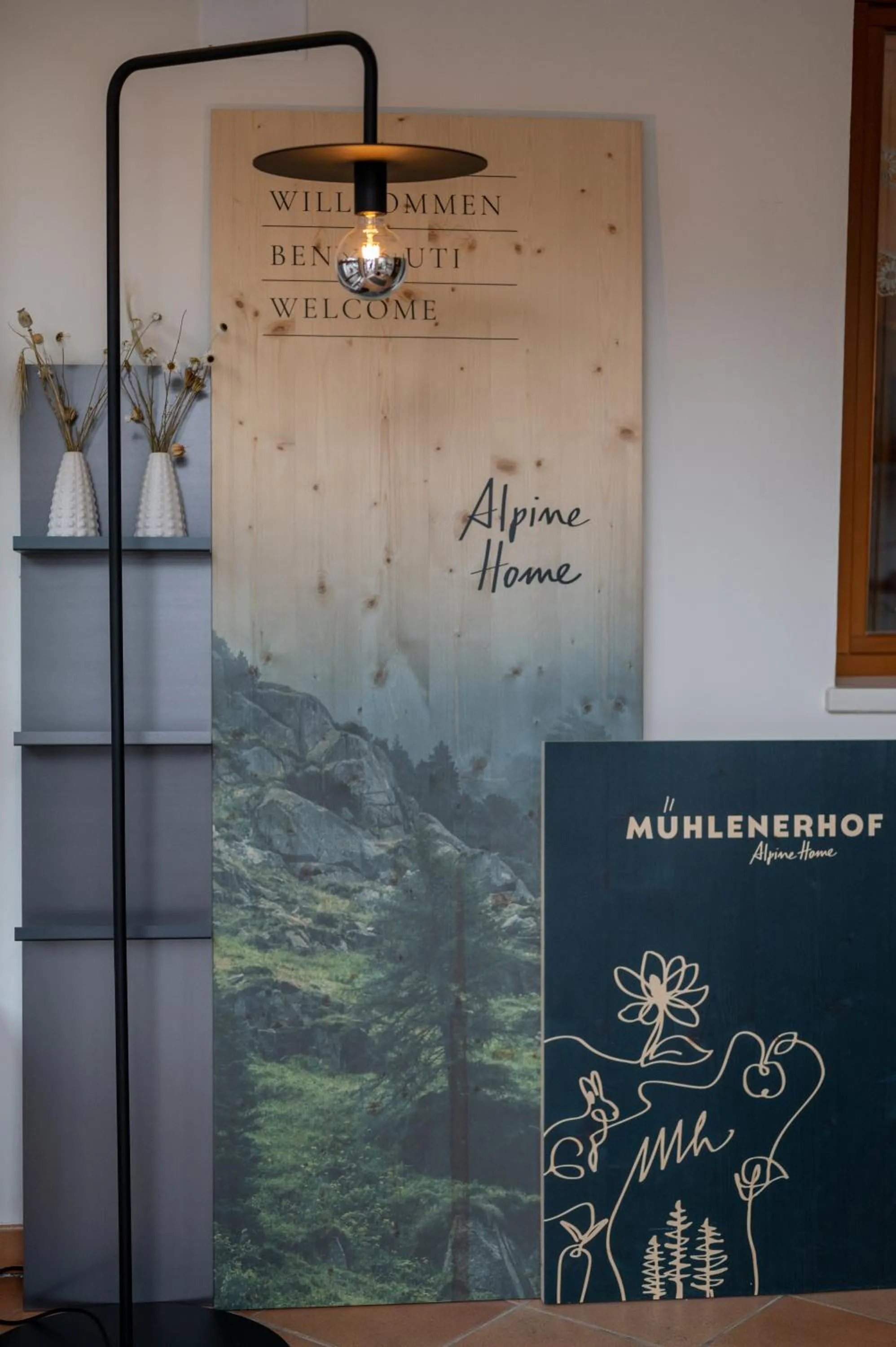 Lobby or reception in Hotel Mühlenerhof