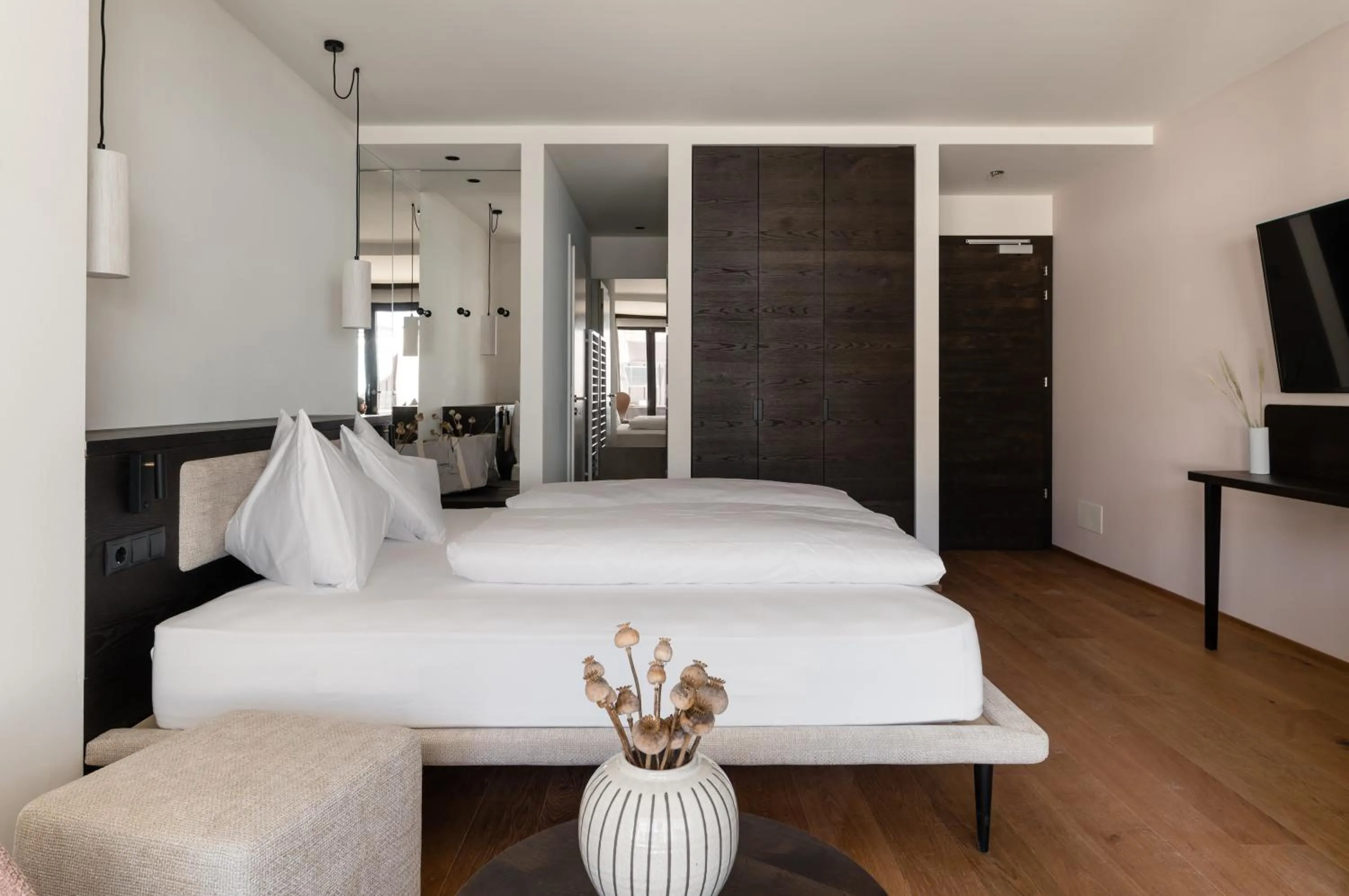 Bedroom, Bed in Hotel Mühlenerhof