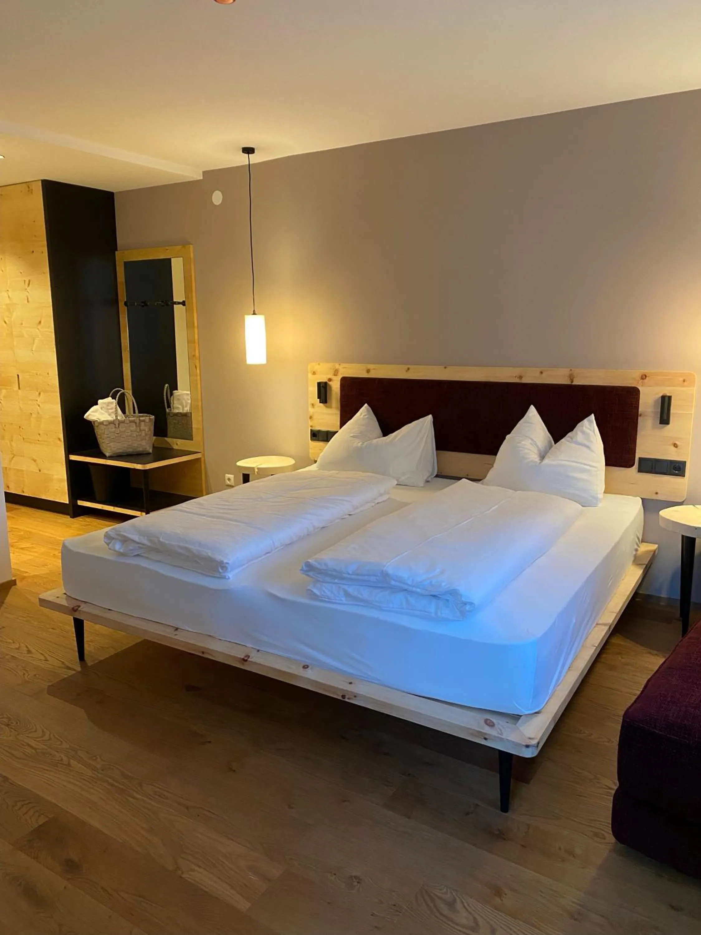 Bedroom, Bed in Hotel Mühlenerhof