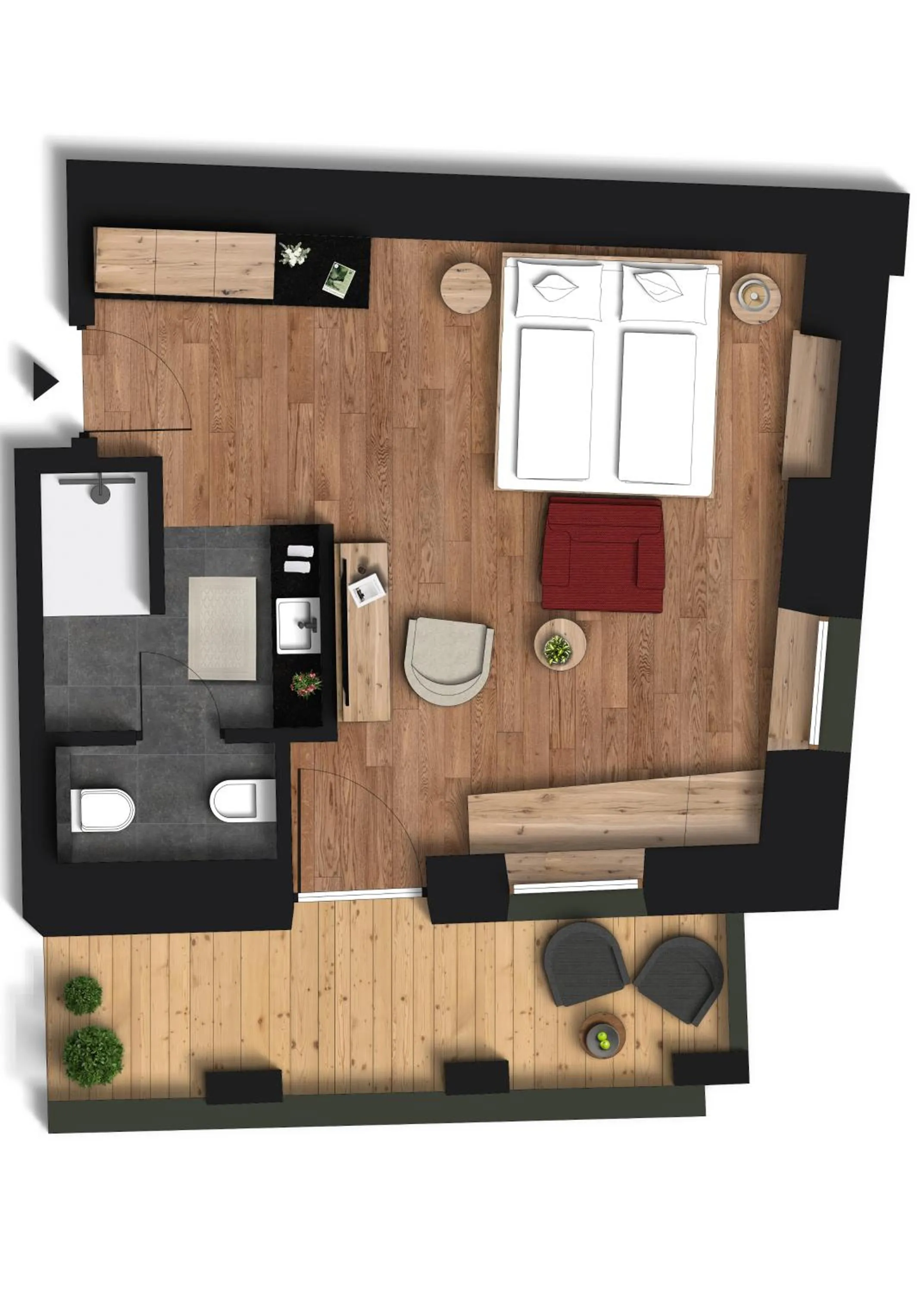 Floor plan in Hotel Mühlenerhof