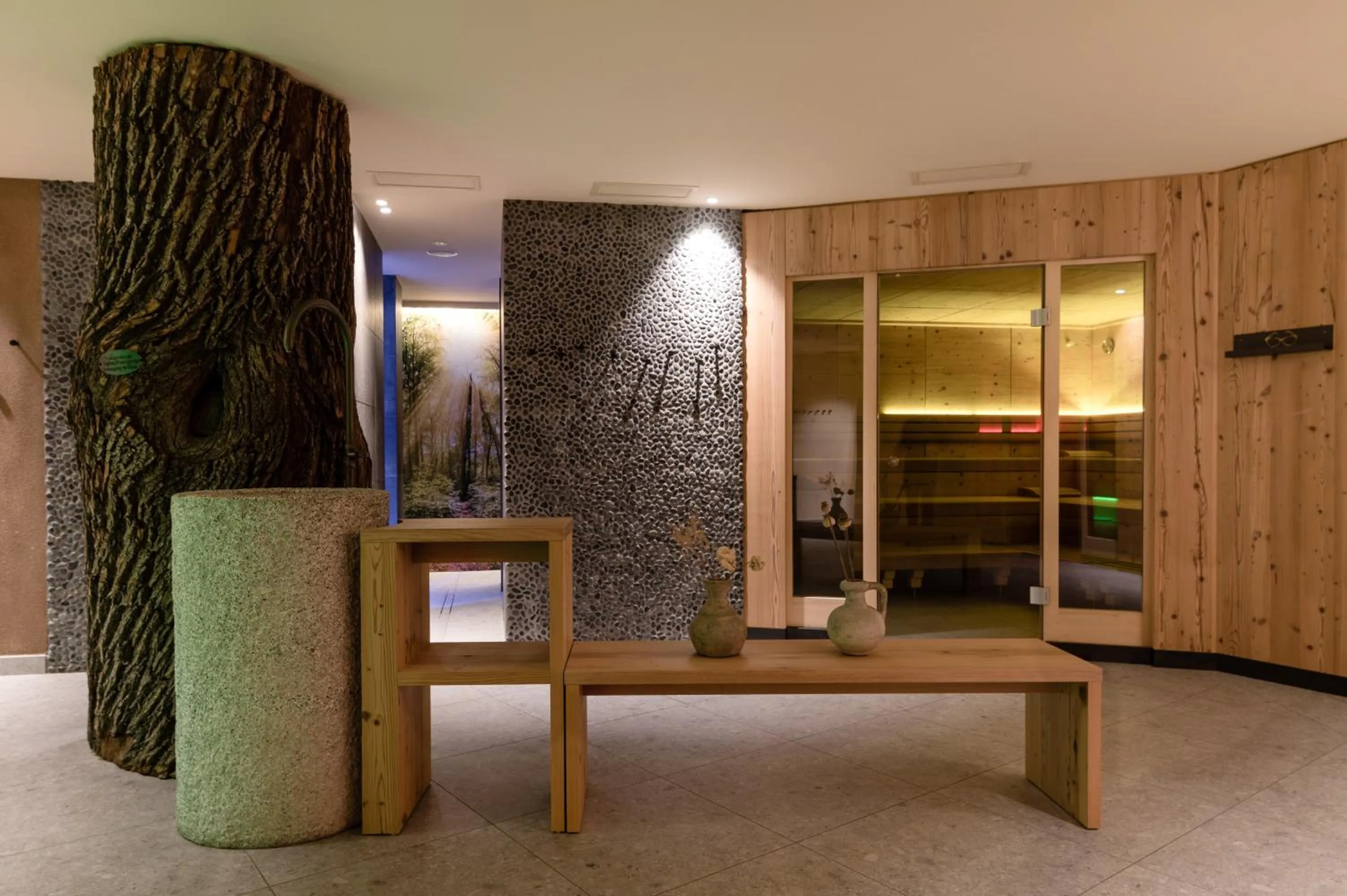 Sauna in Hotel Mühlenerhof