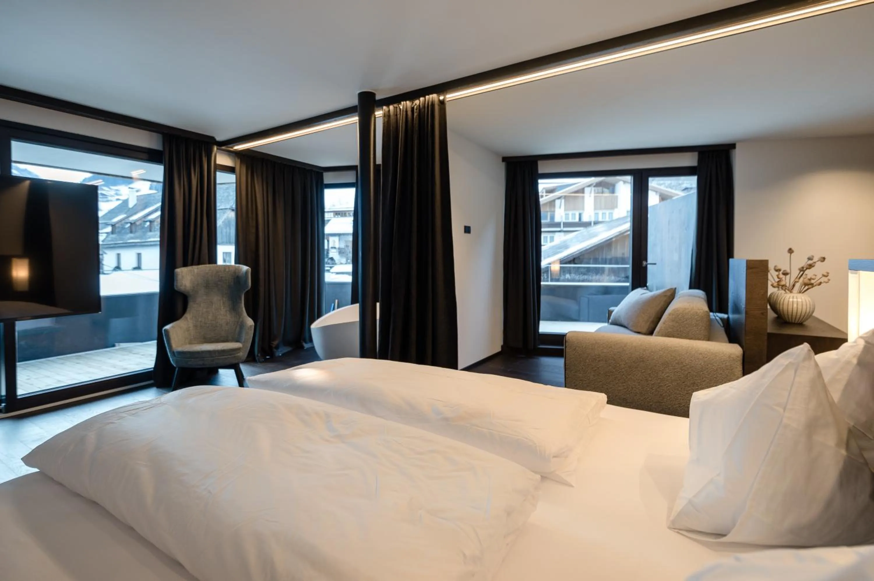 Photo of the whole room, Bed in Hotel Mühlenerhof