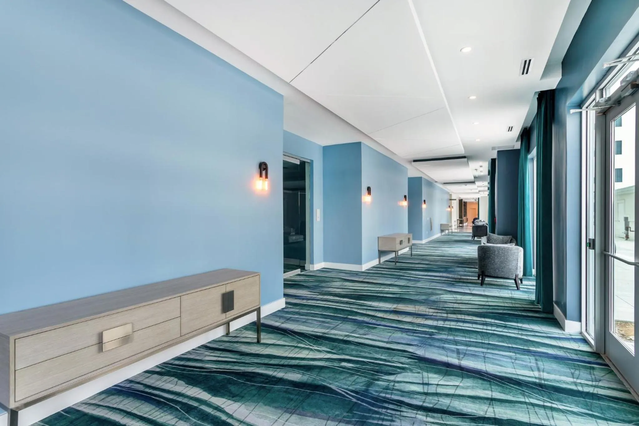 Meeting/conference room, Bed in EVEN Hotel Waco - University Area by IHG