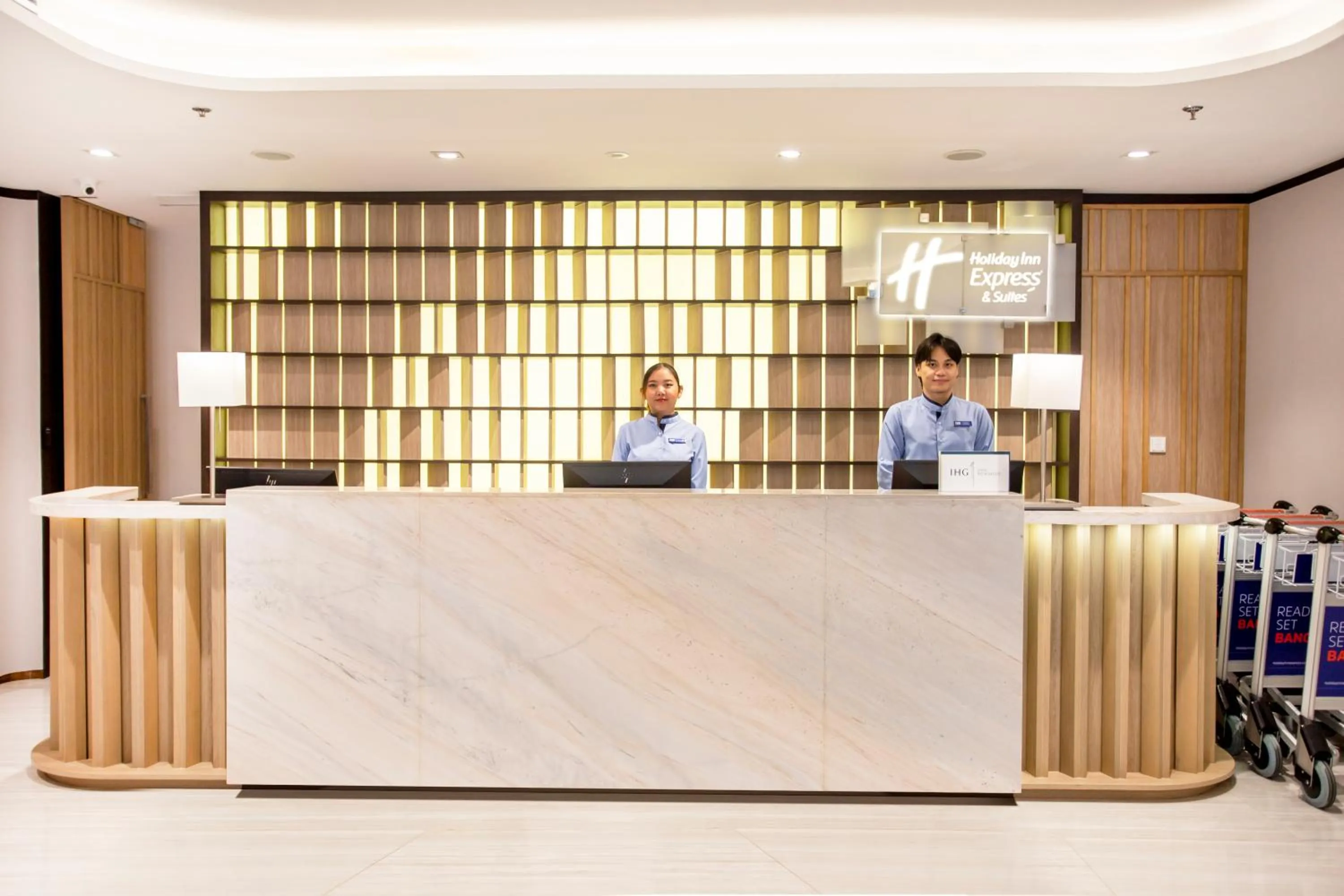 Staff in Holiday Inn Express & Suites Bangkok Central Pier by IHG