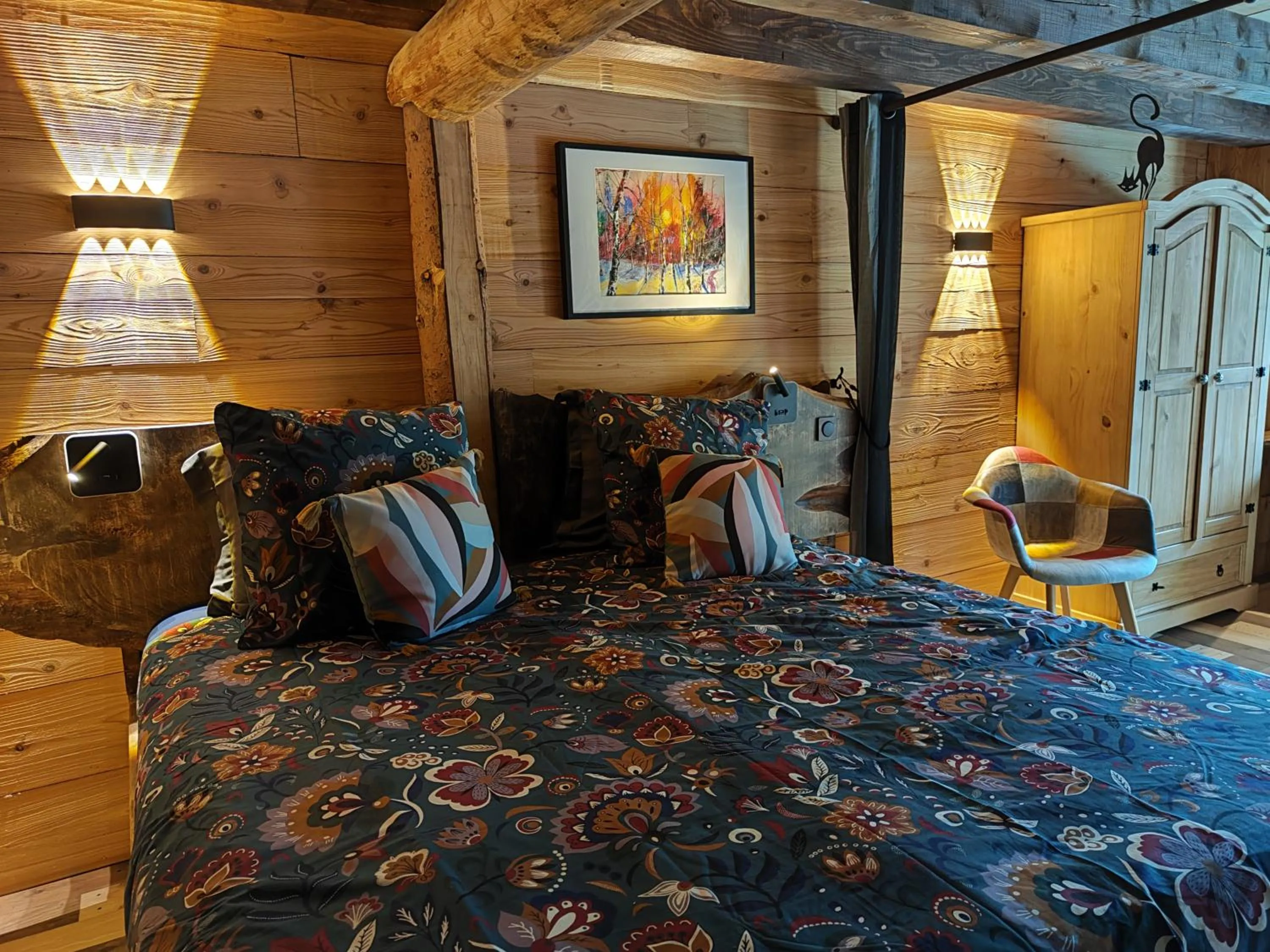 Bed in L' Auberge du château