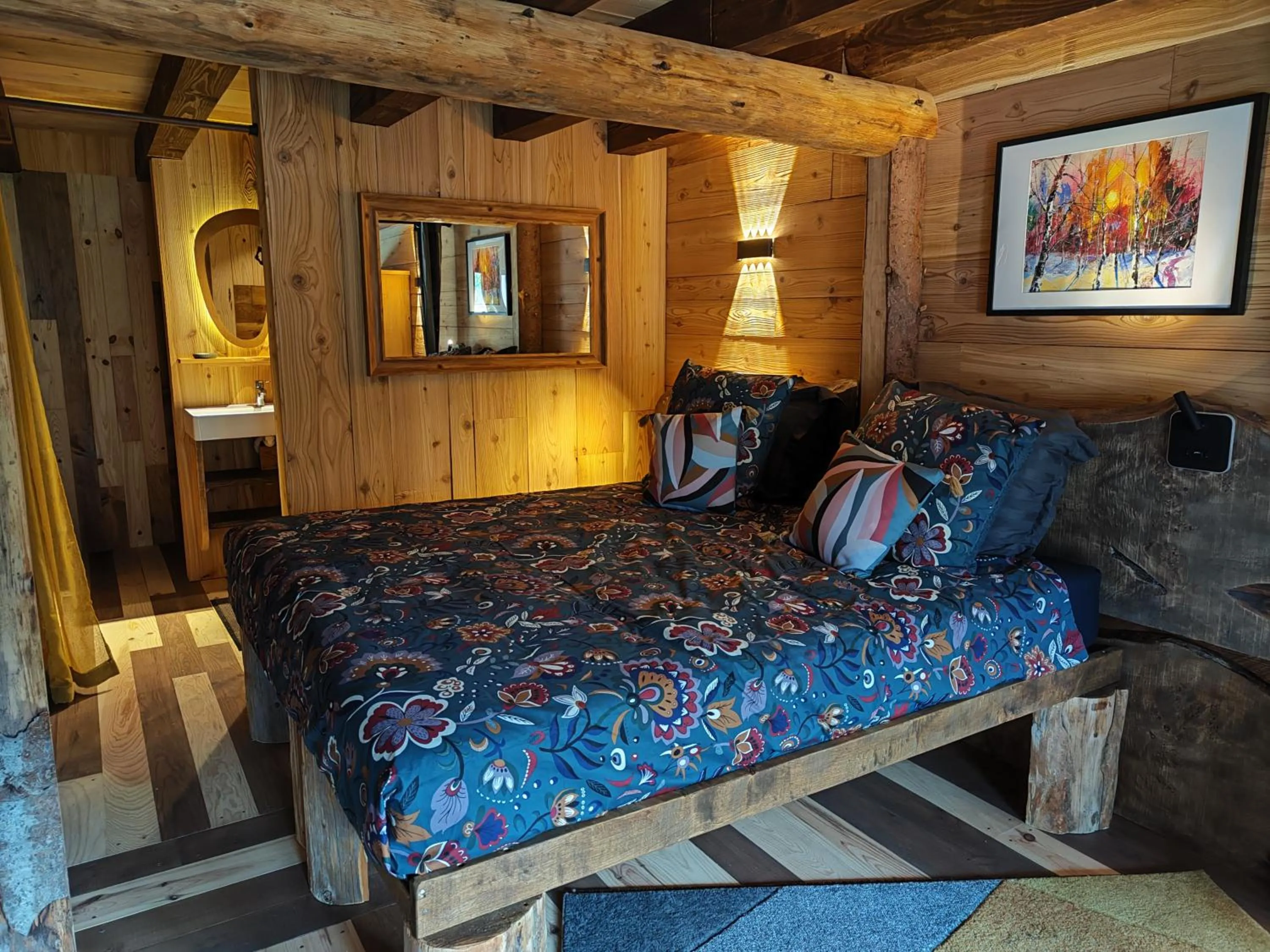 Bed in L' Auberge du château