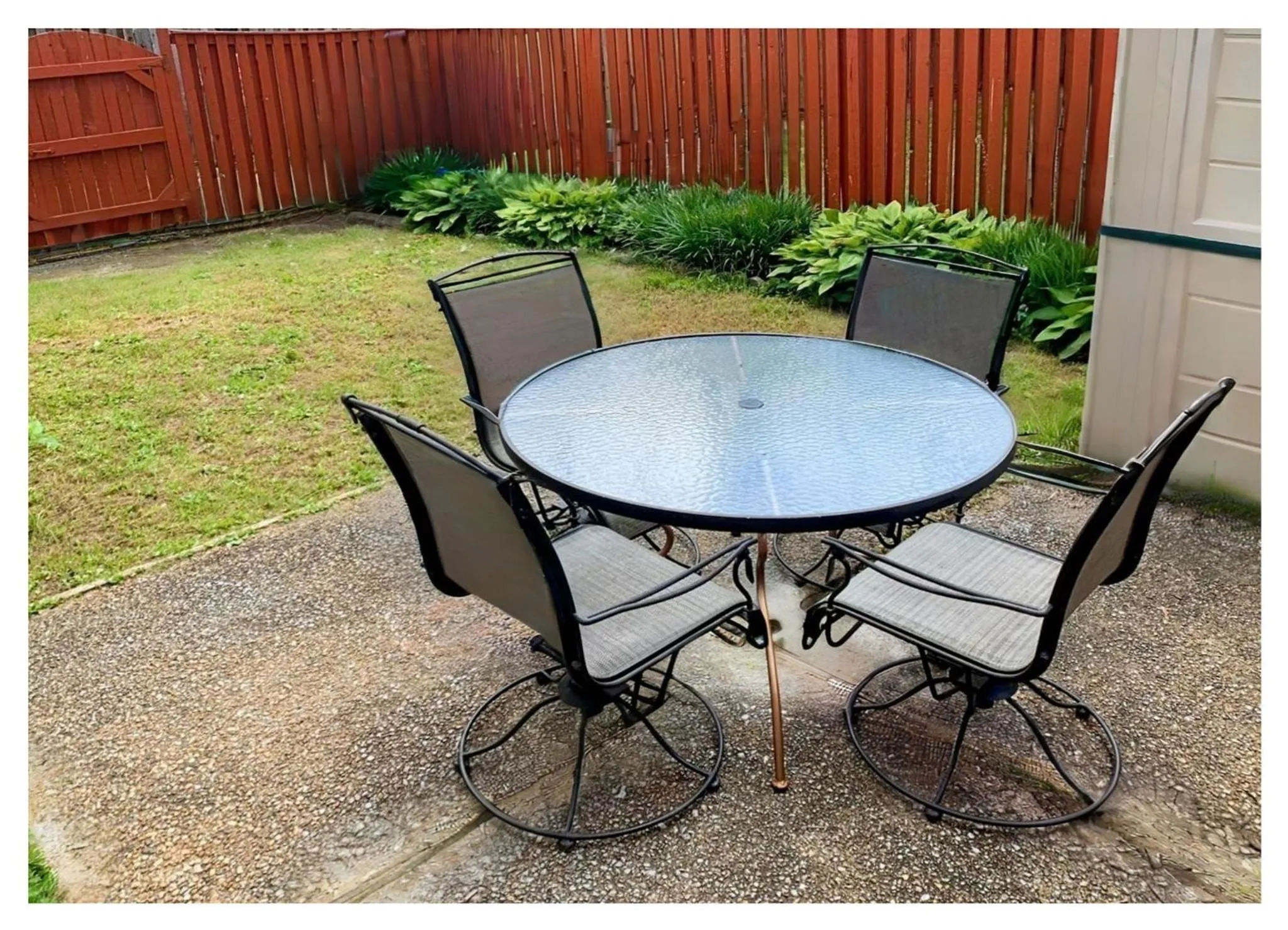 Patio in Modern Executive Master Bedroom