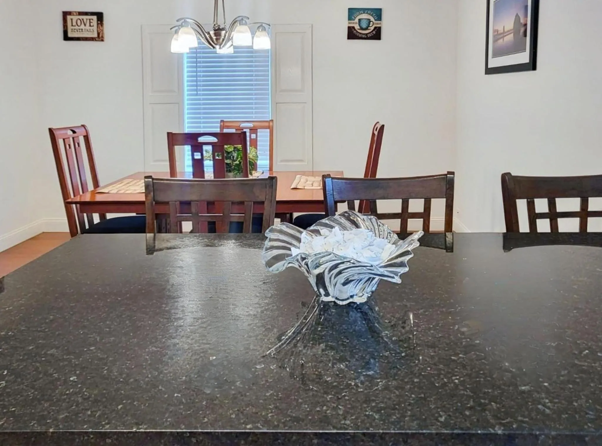 Decorative detail in Modern Executive Master Bedroom