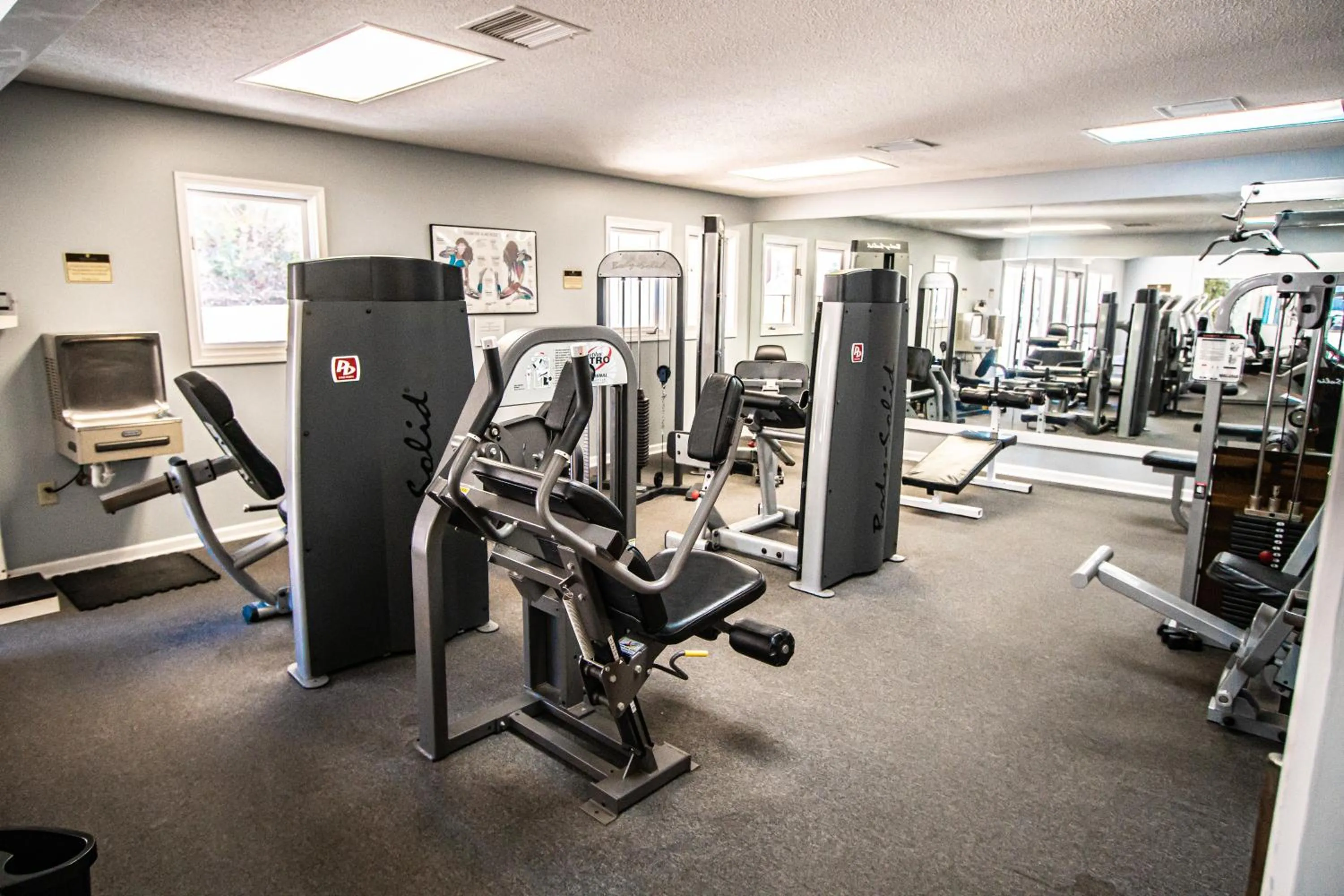 Fitness centre/facilities in Fox Run at Lake Lure