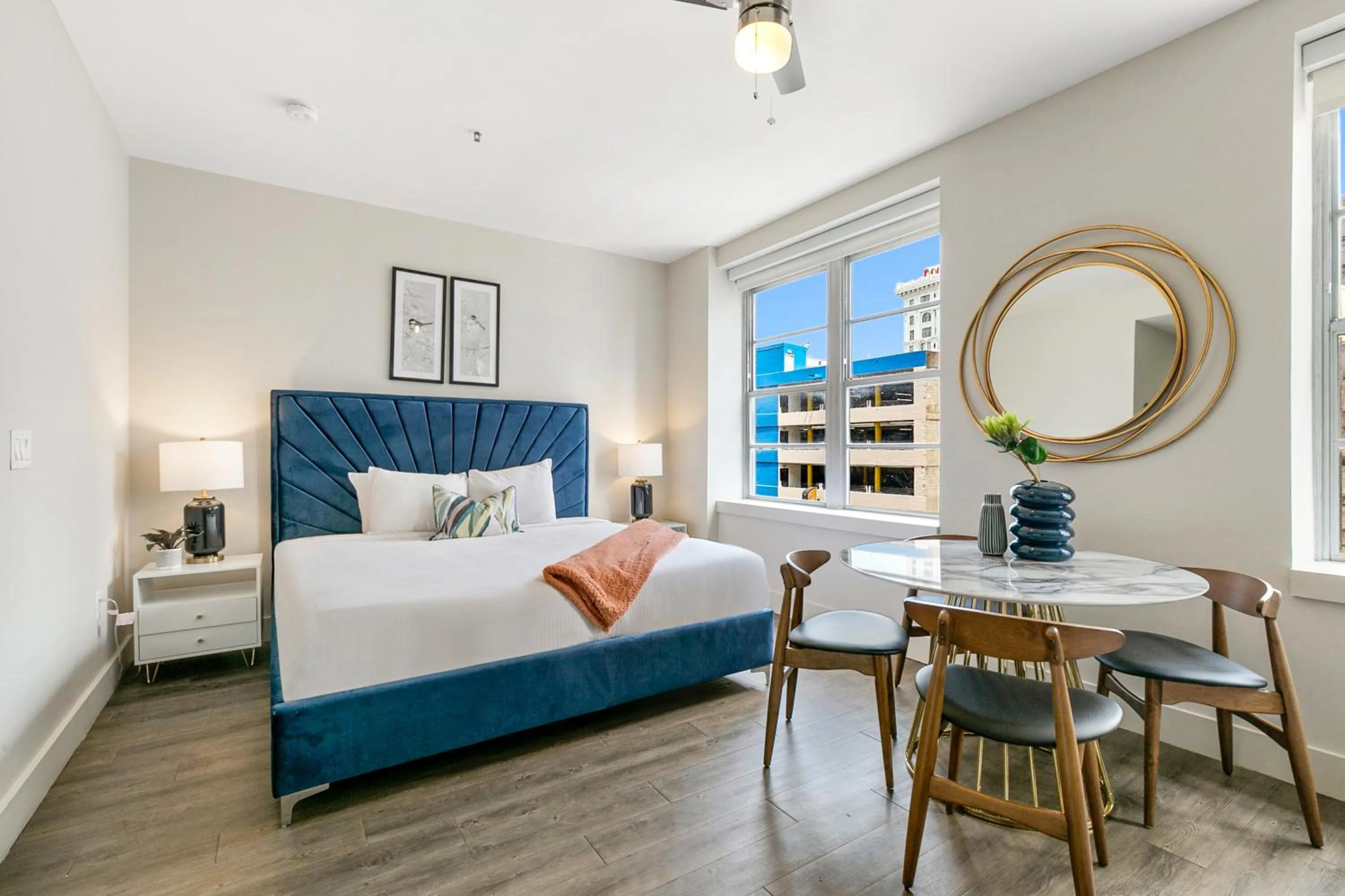 Bed in Charming Studio Near French Quarter