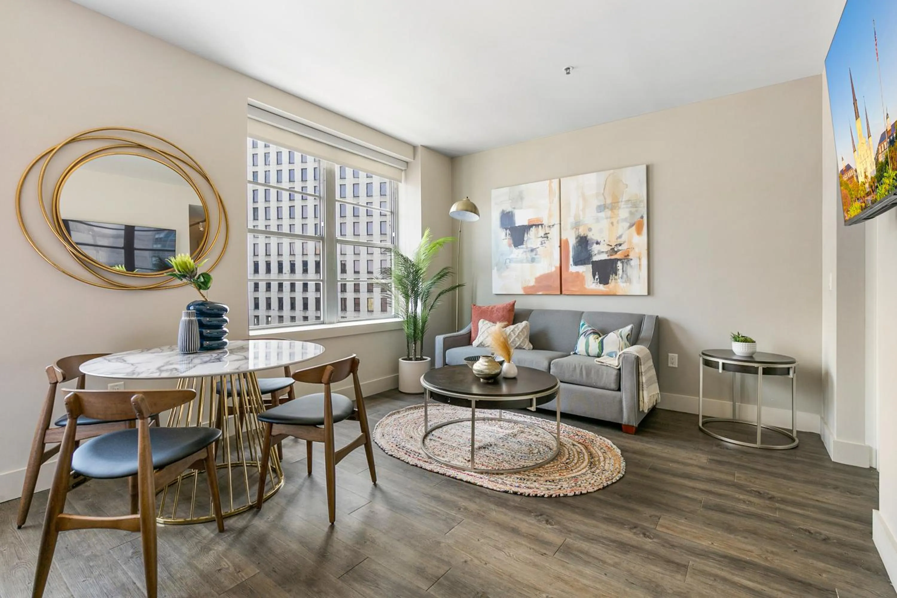 Living room in Charming Studio Near French Quarter