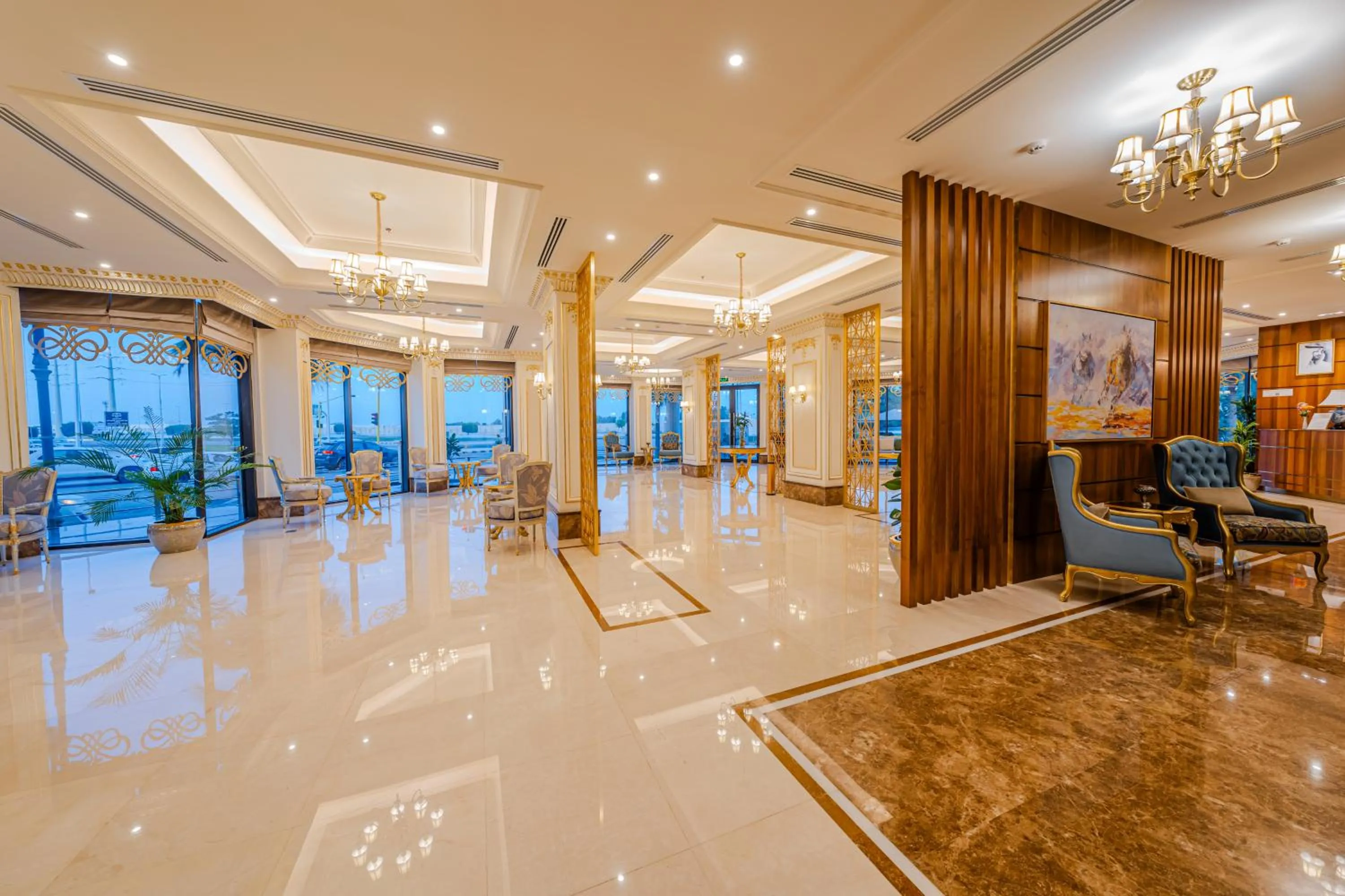 Lobby or reception in Braira Al Jubail