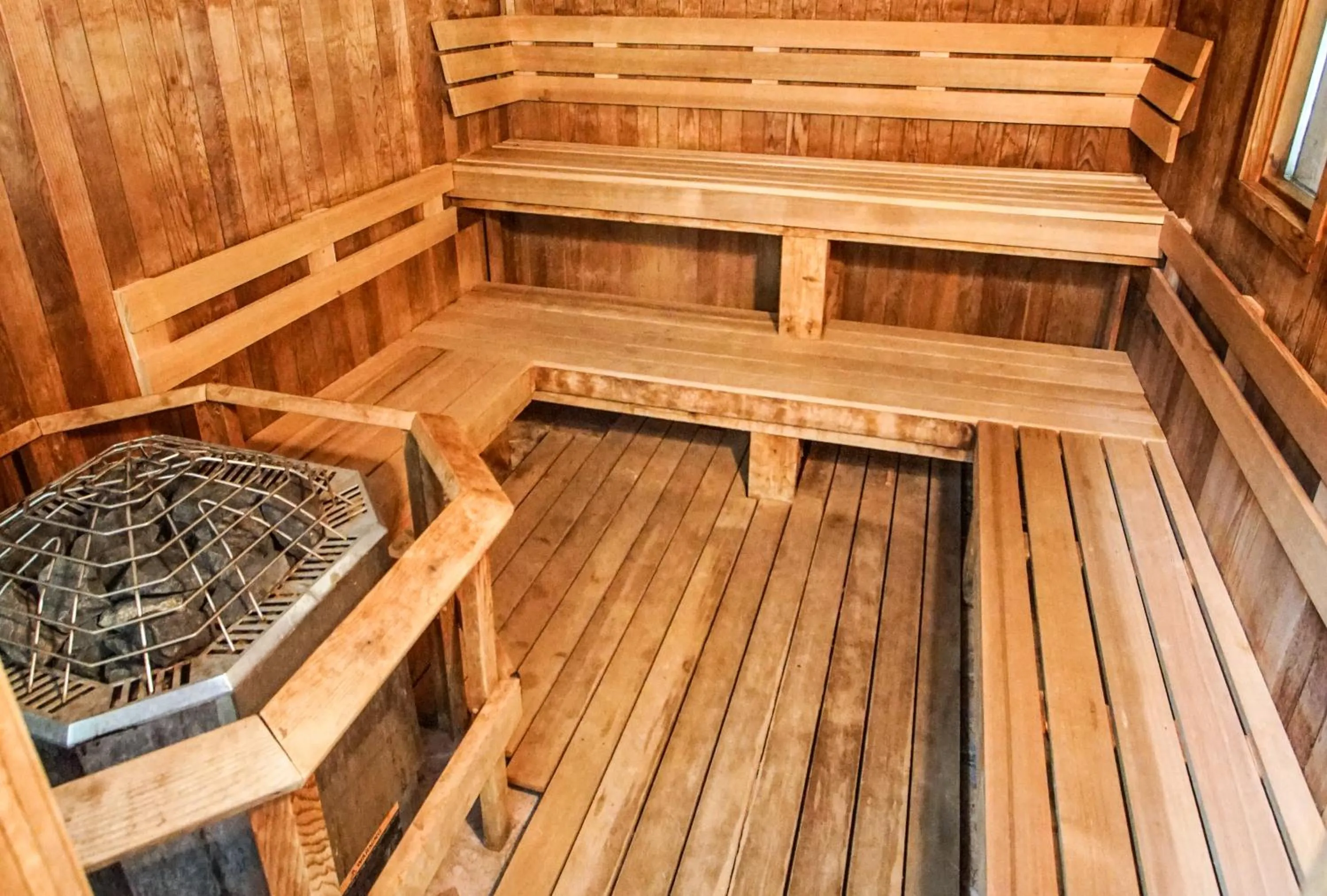Sauna in Sea Mist Resort