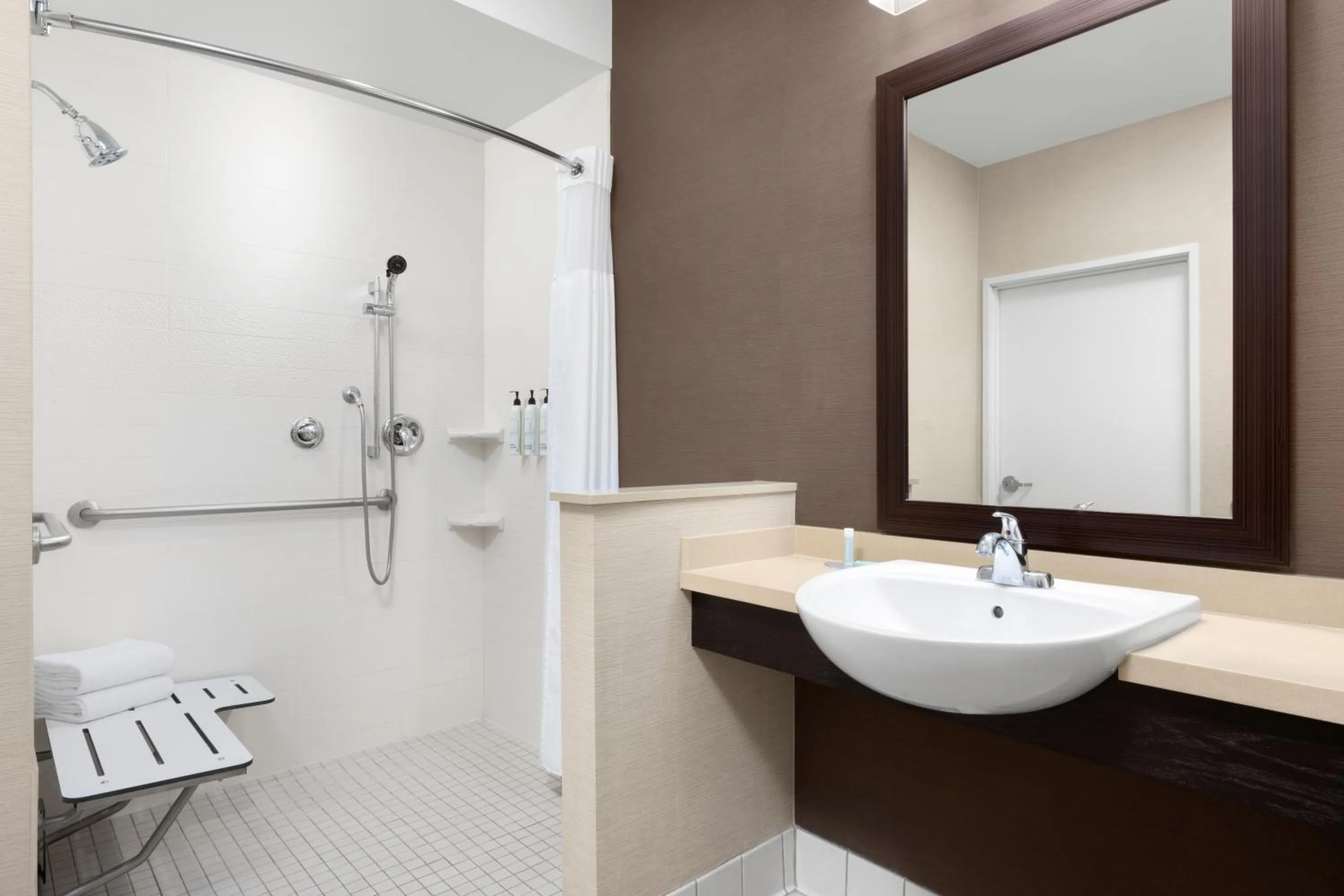 Shower in Fairfield Inn & Suites Riverside Corona/Norco