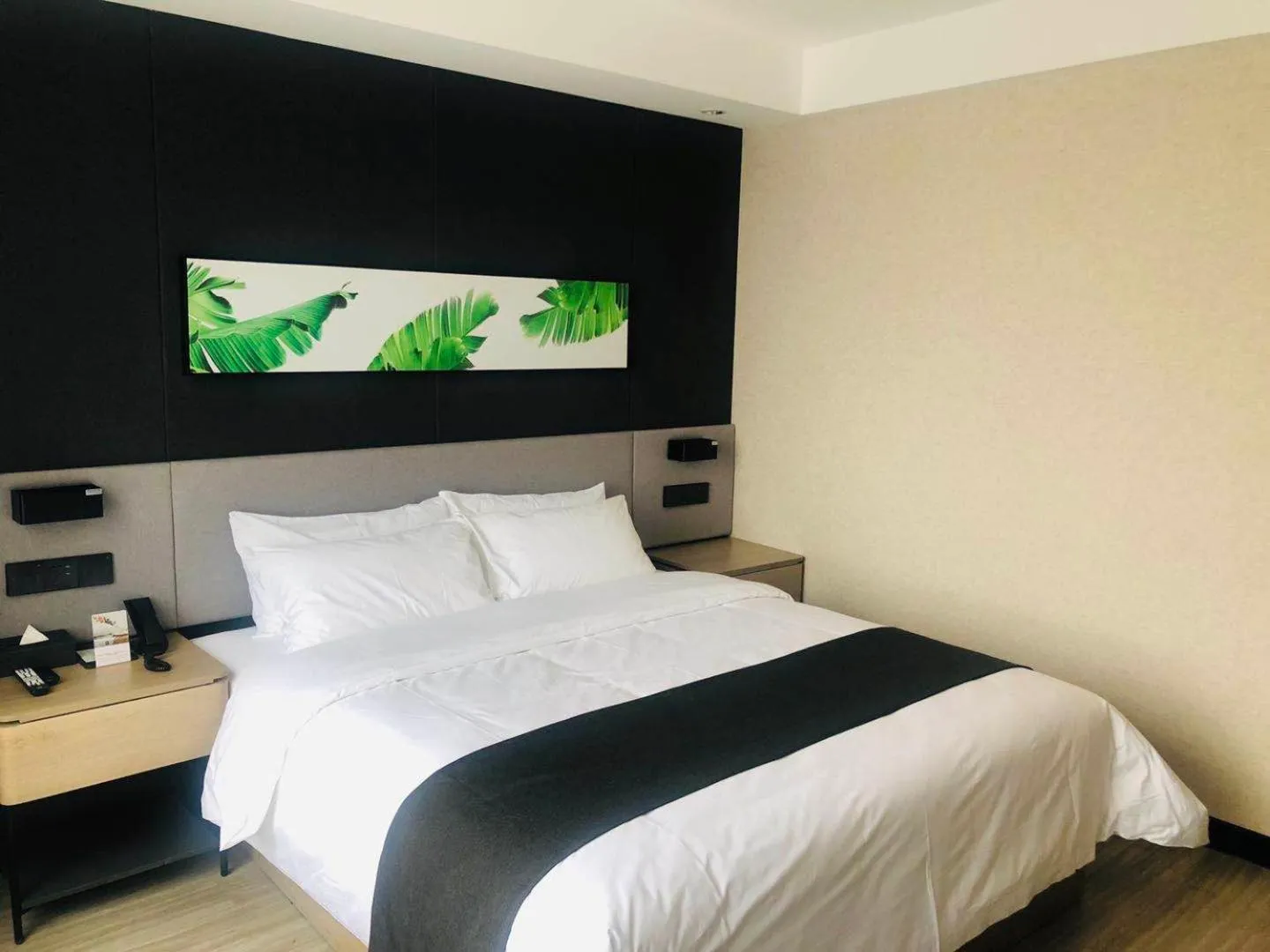 Bed in Thank Inn Plus Jiaozuo Mengzhou Sangpo Times New Town