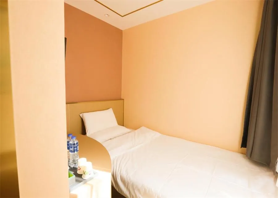 Bed in Thank Inn Plus Baotou Kundulun District University of Science and Technology