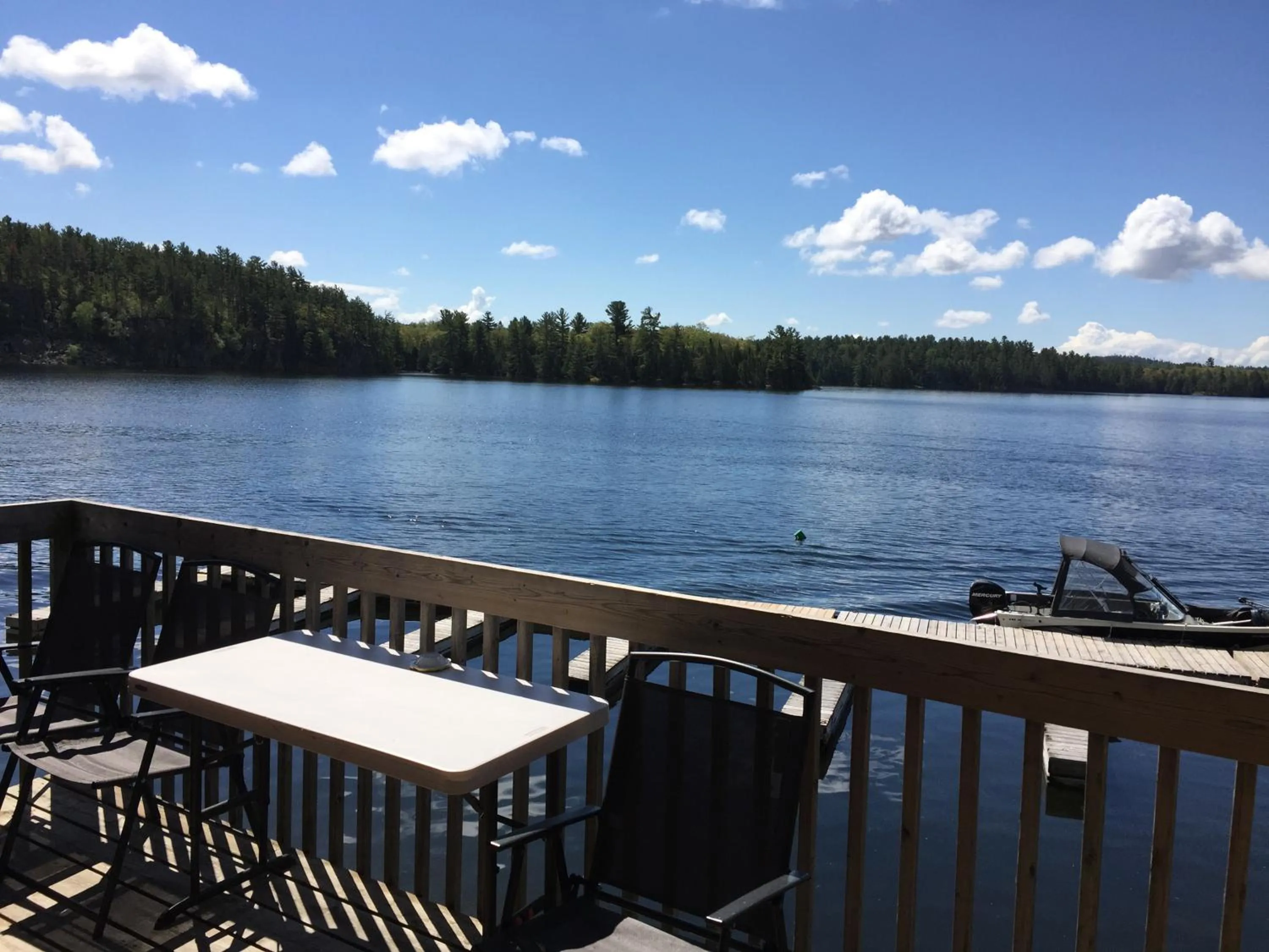 Lake view in Lang Lake Resort