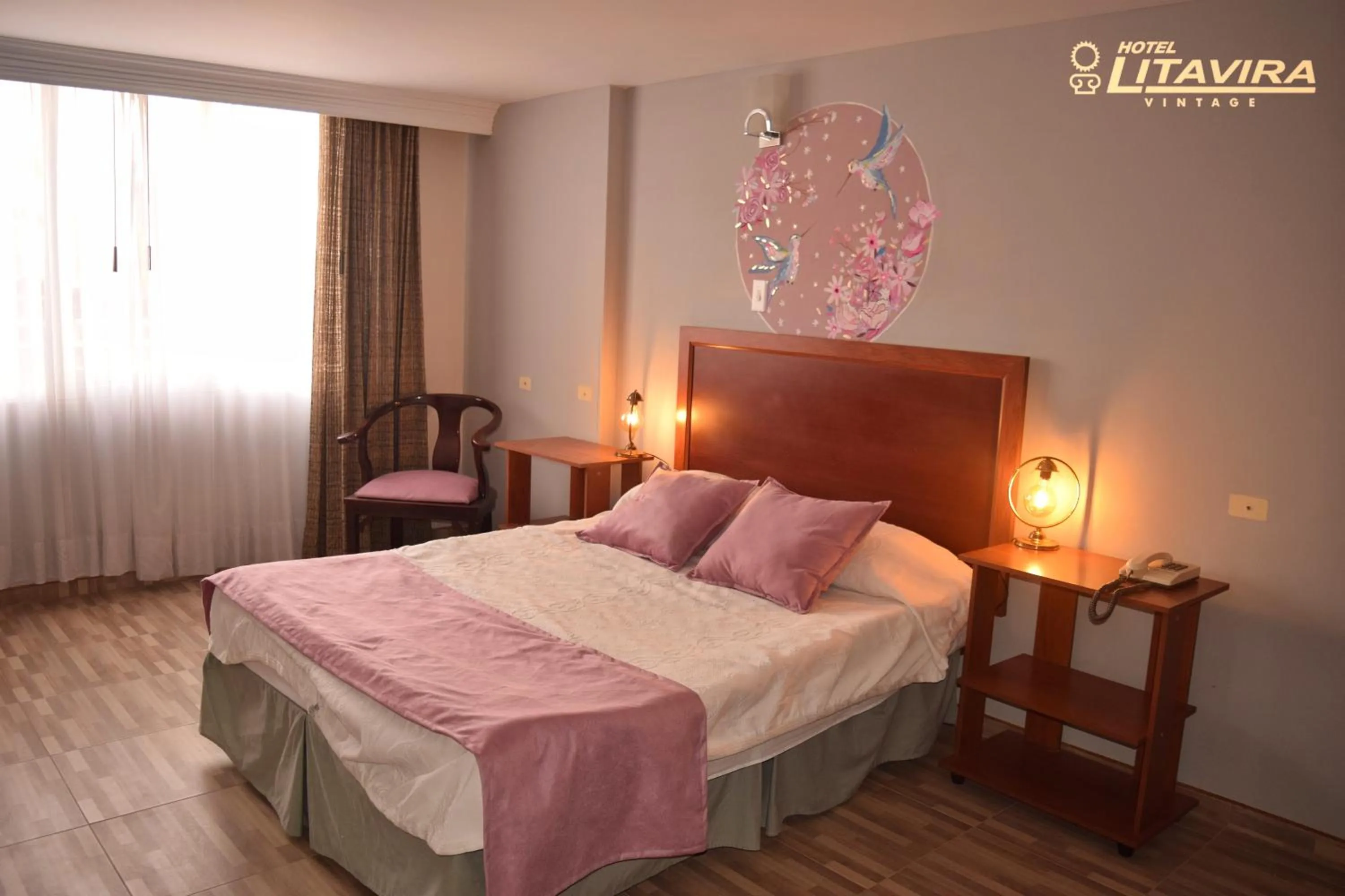 Bed in Hotel Litavira Vintage