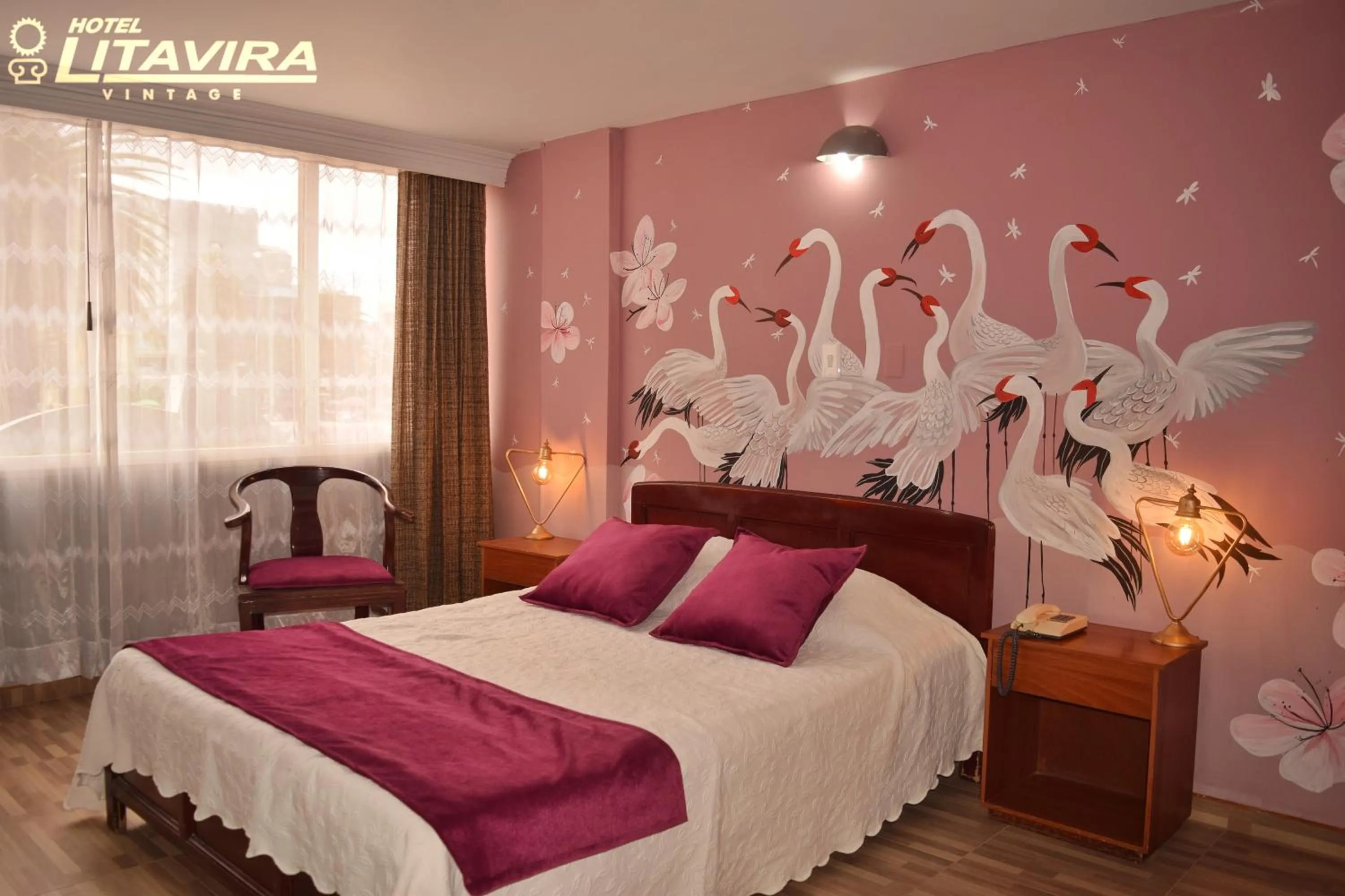 Bed in Hotel Litavira Vintage