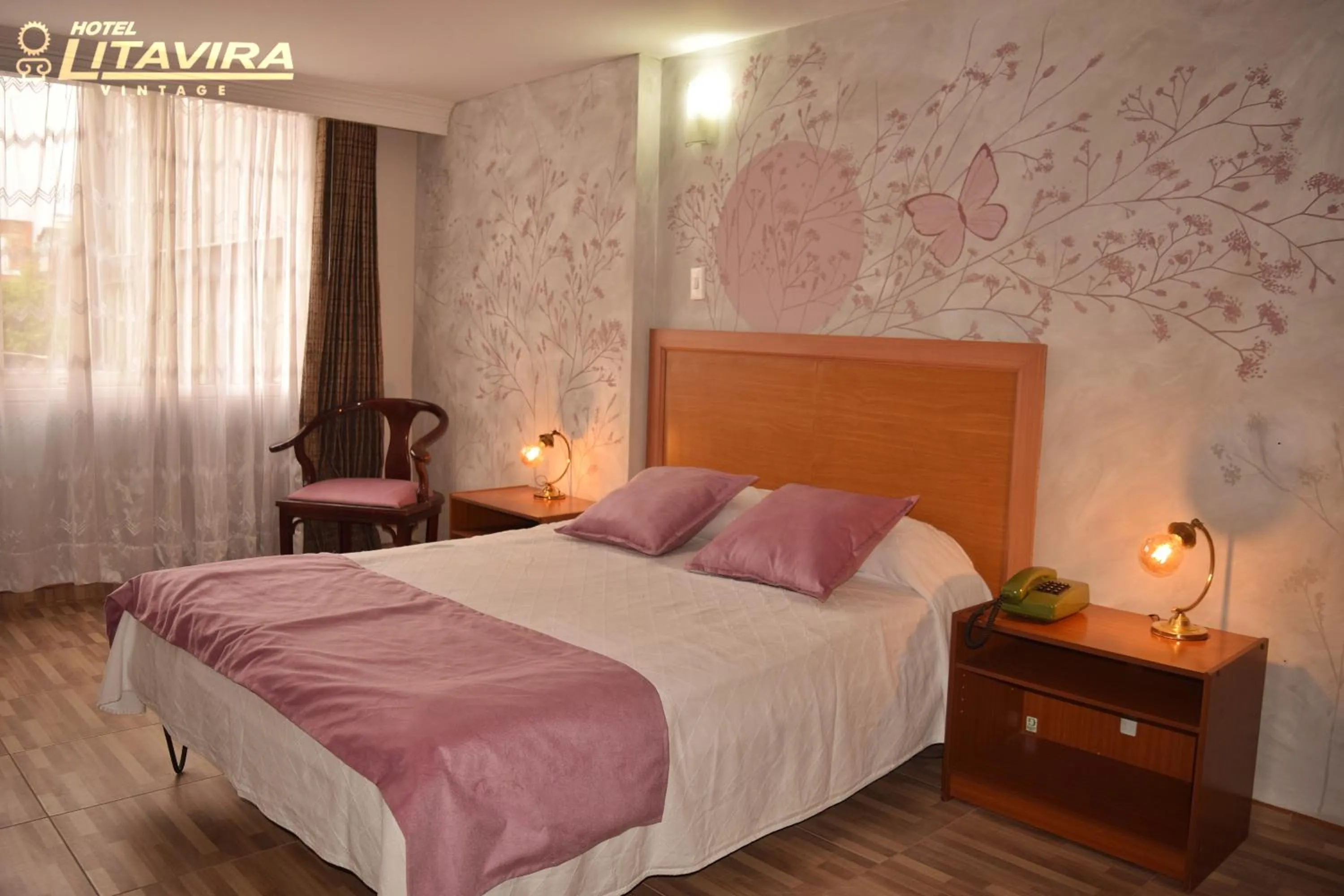 Bed in Hotel Litavira Vintage