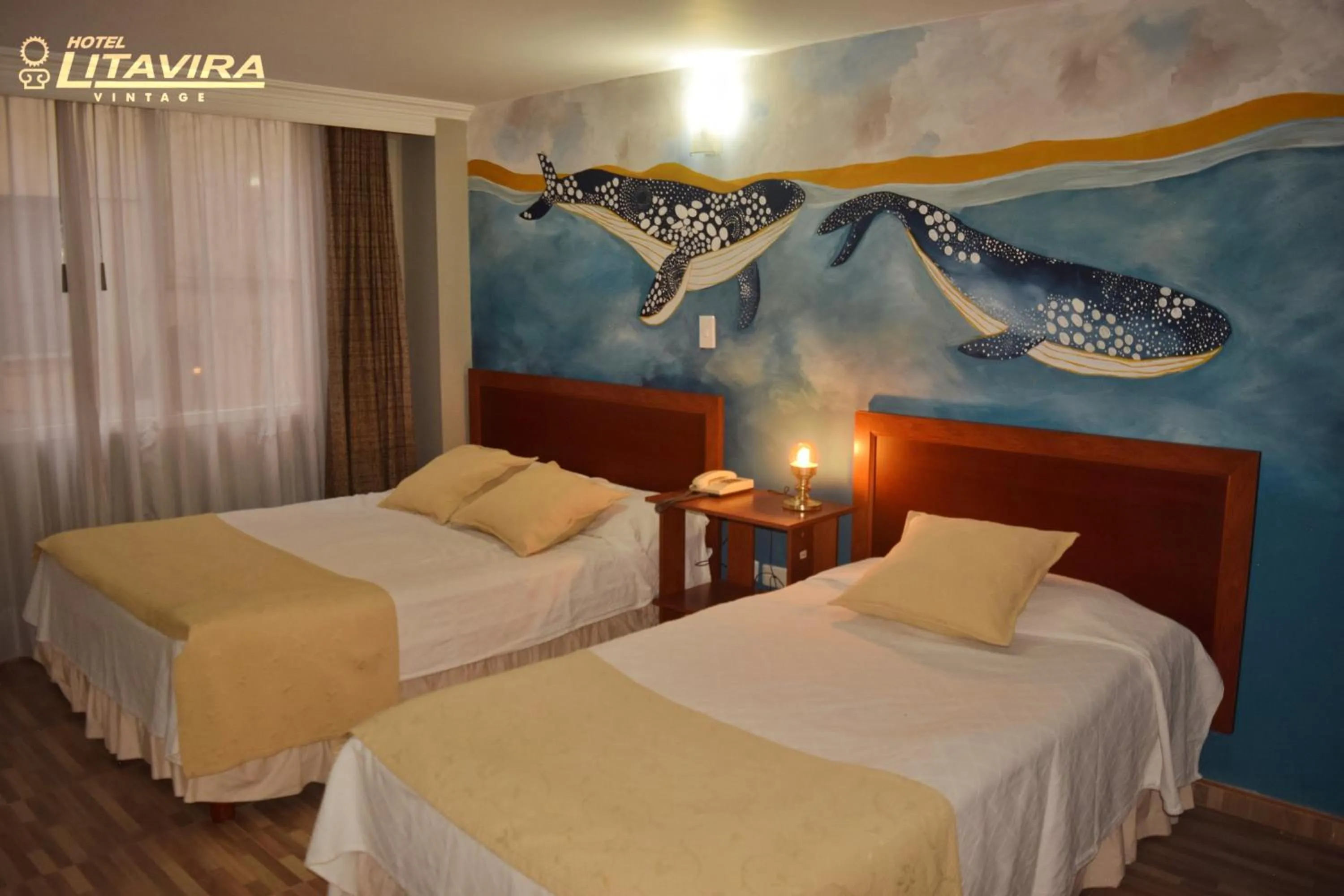 Bed in Hotel Litavira Vintage