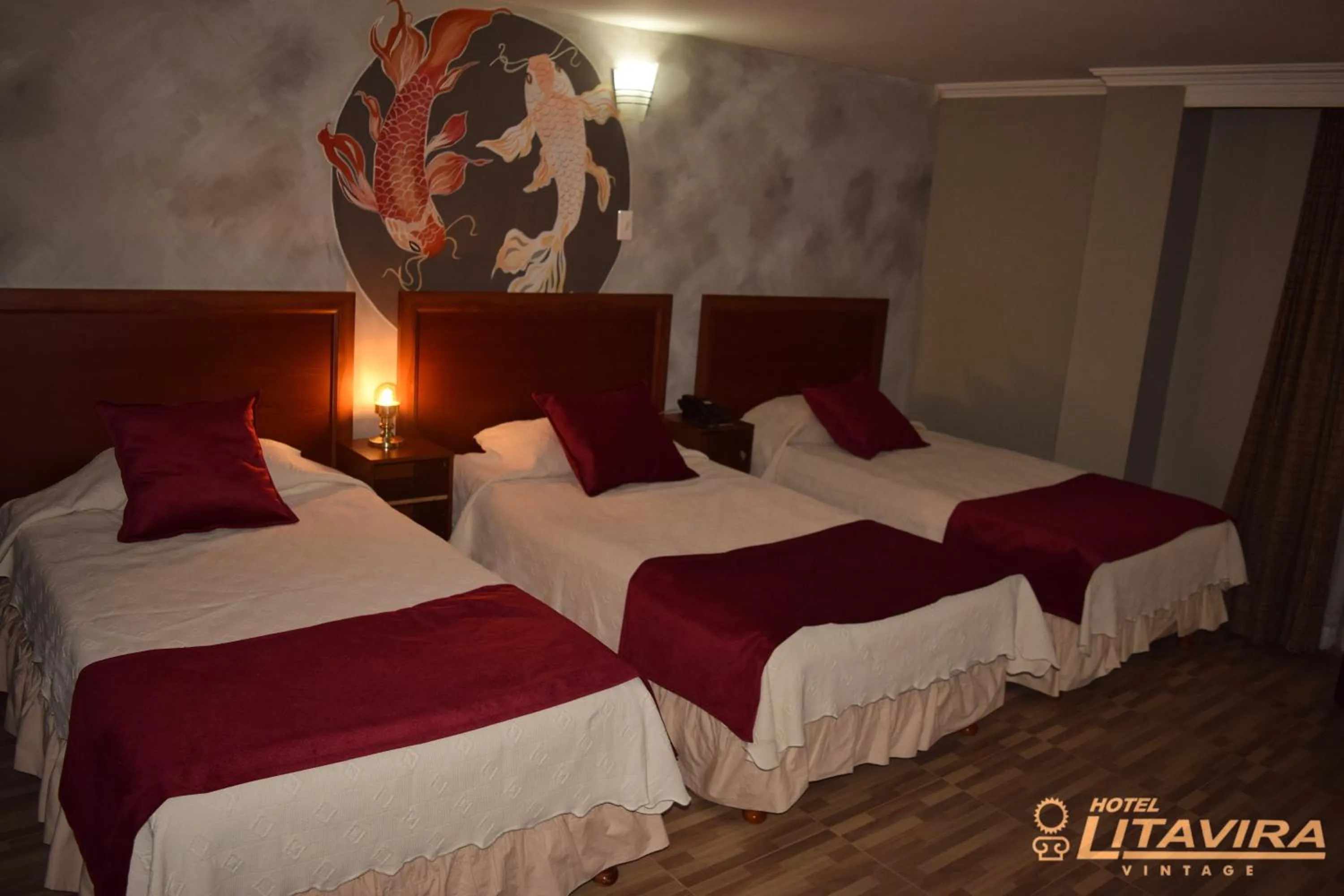 Bed in Hotel Litavira Vintage