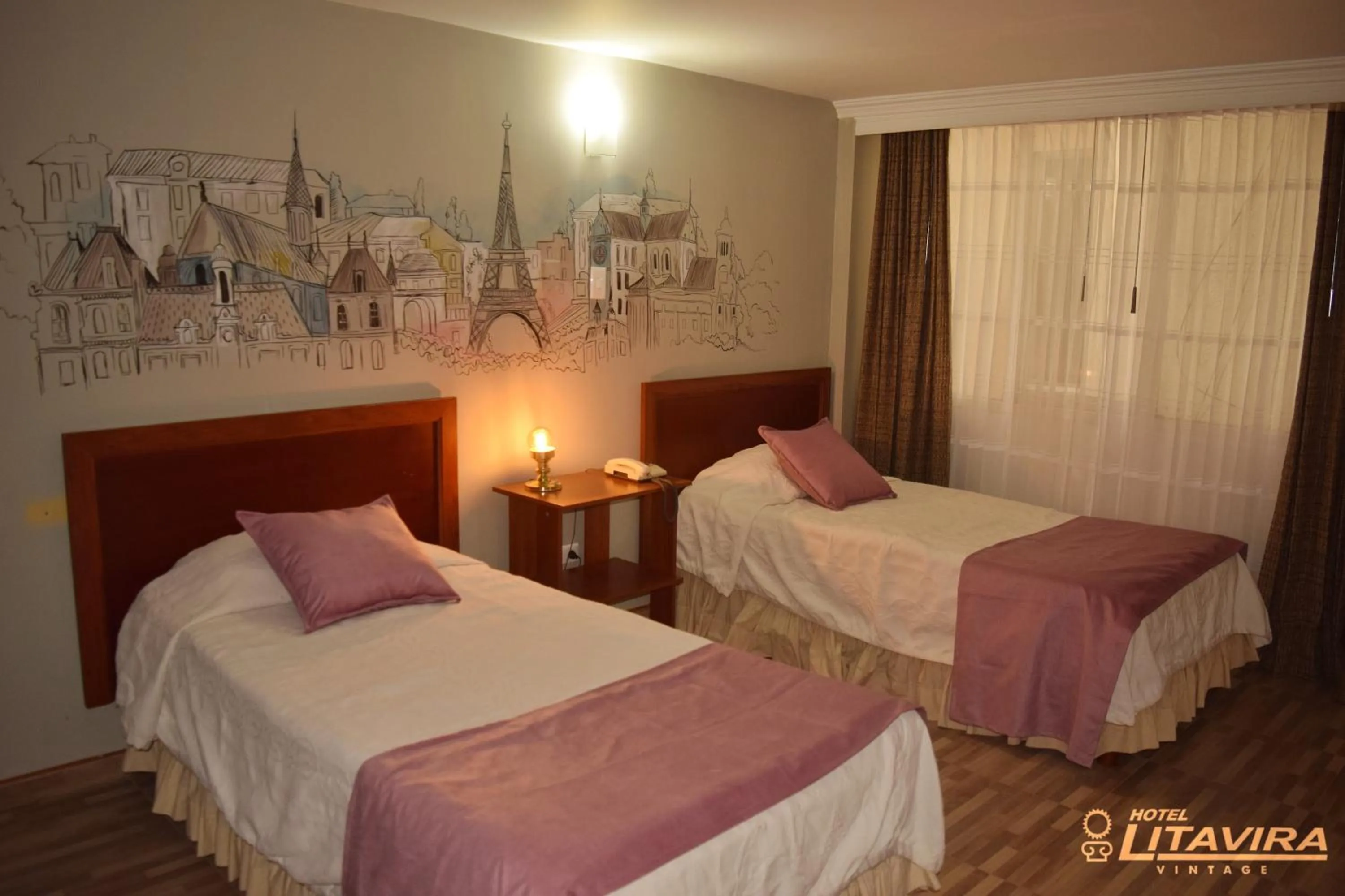 Bed in Hotel Litavira Vintage