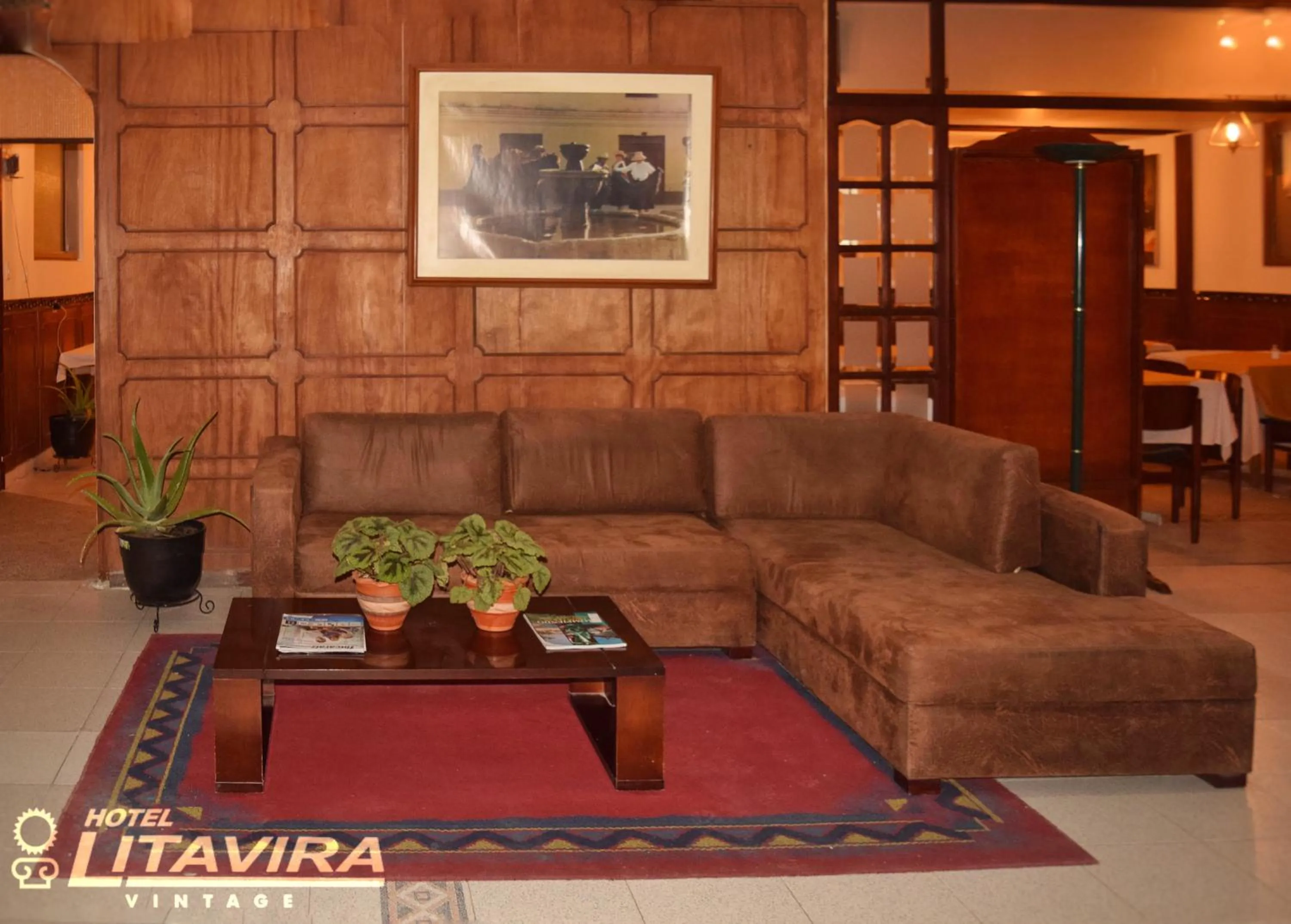 Lobby or reception in Hotel Litavira Vintage