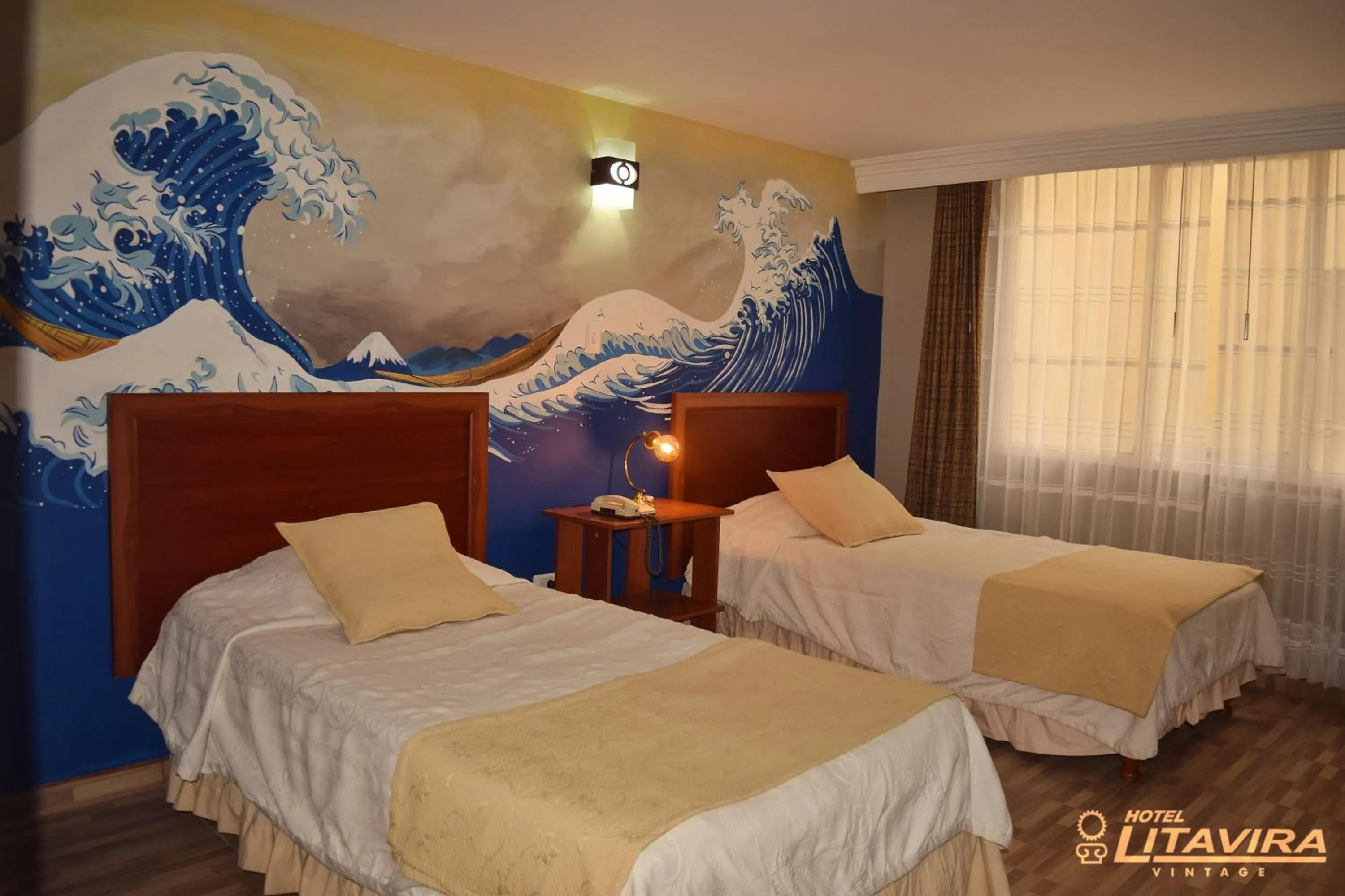 Bed in Hotel Litavira Vintage