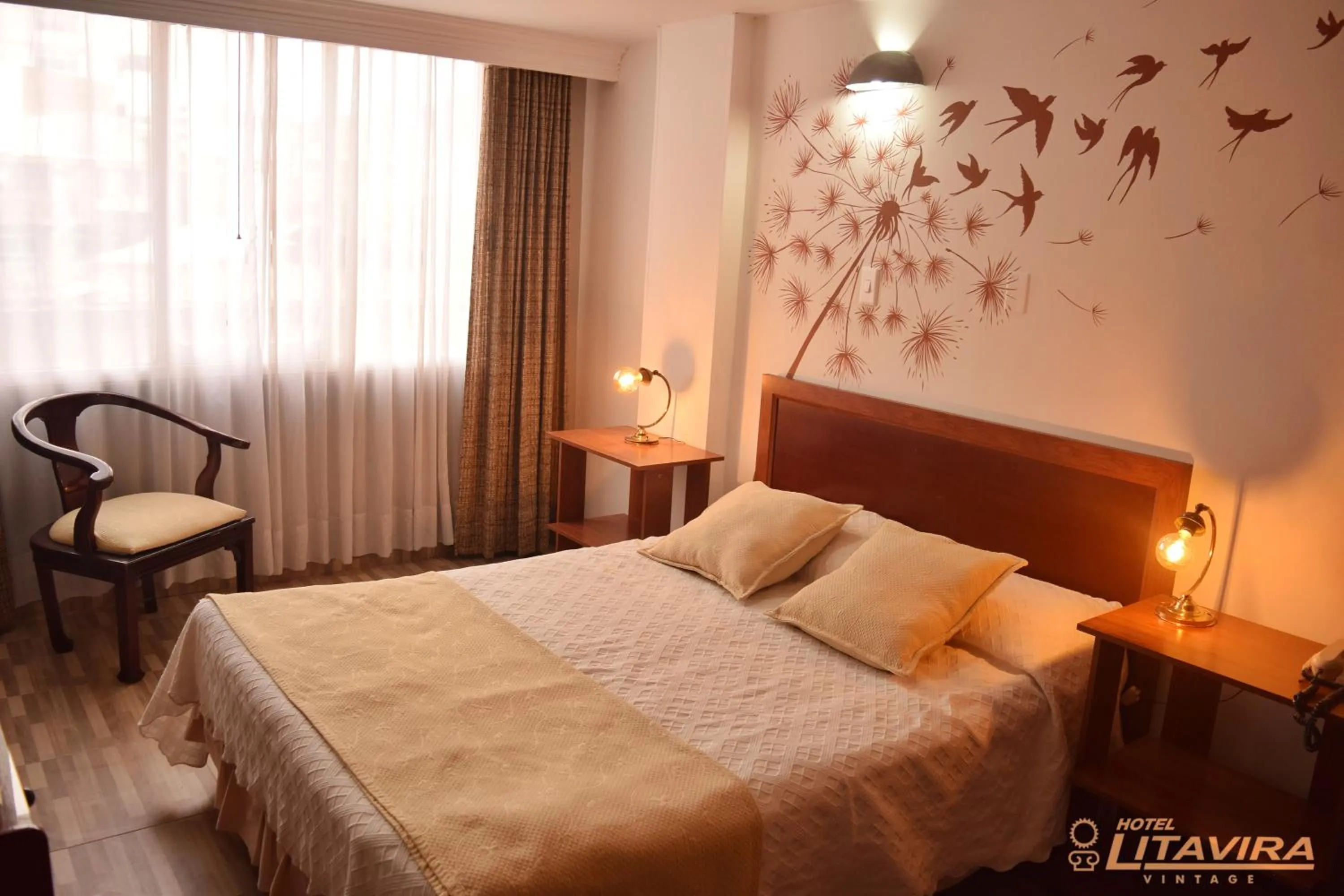 Bed in Hotel Litavira Vintage