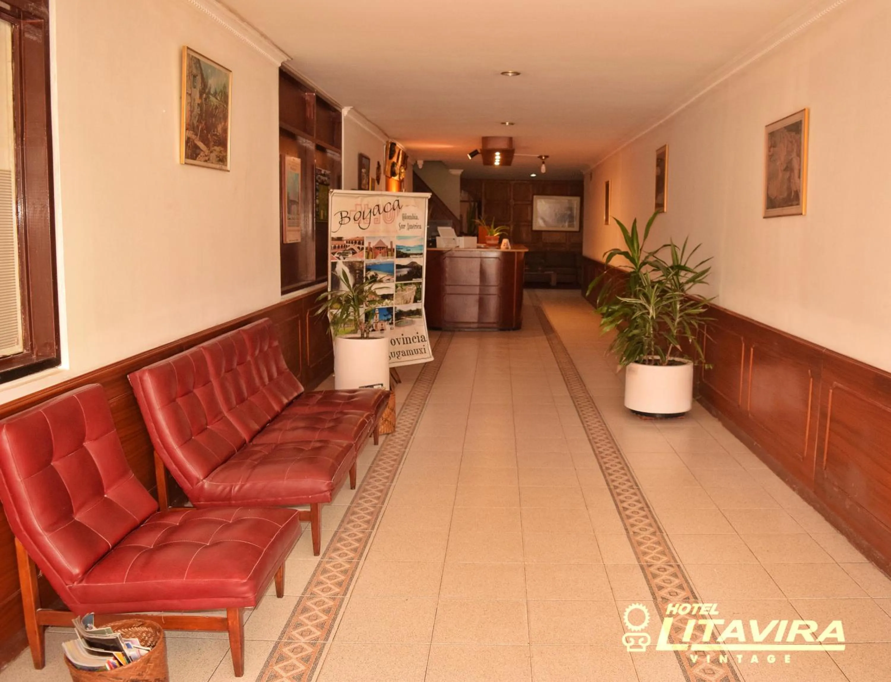 Lobby or reception in Hotel Litavira Vintage