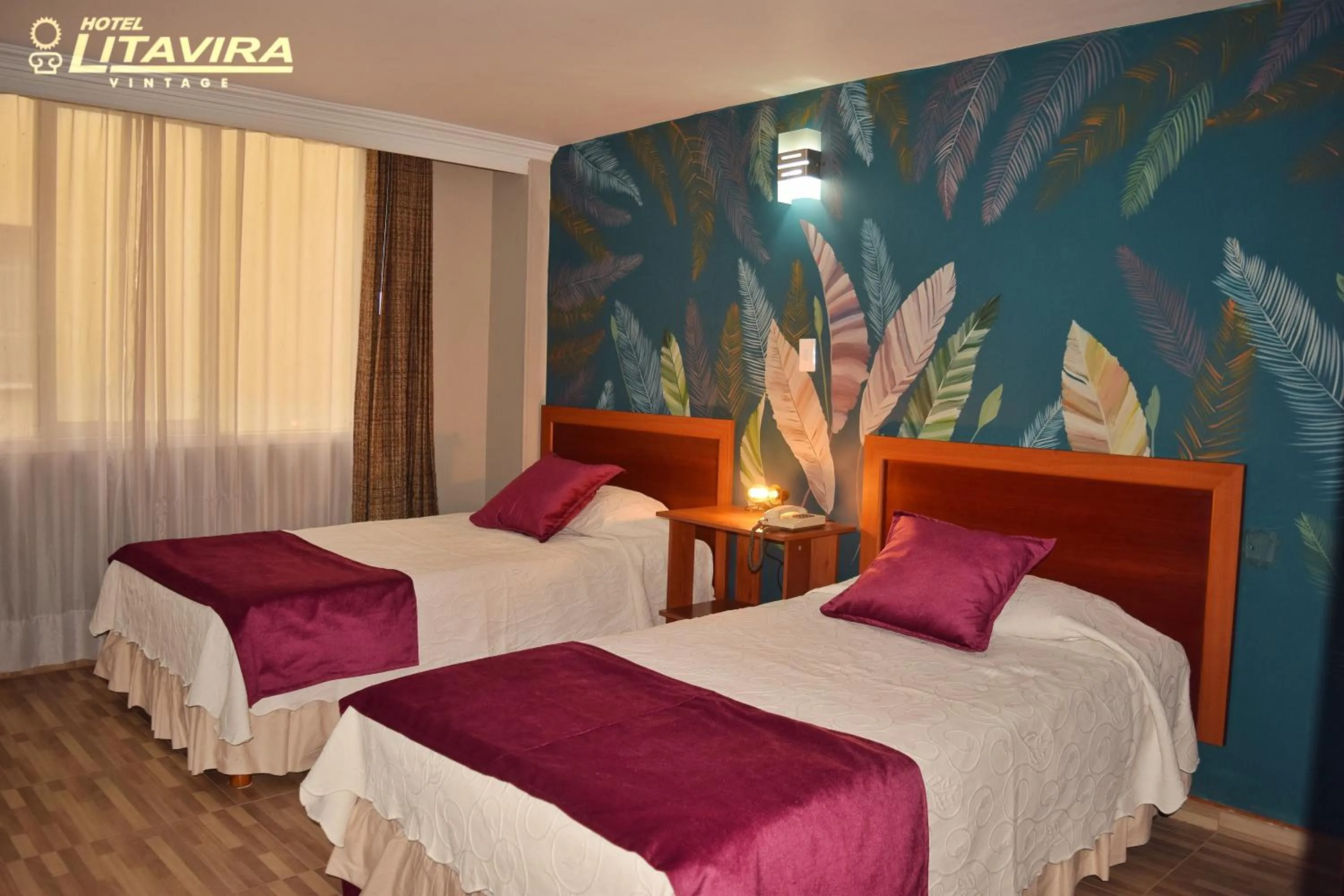 Bed in Hotel Litavira Vintage