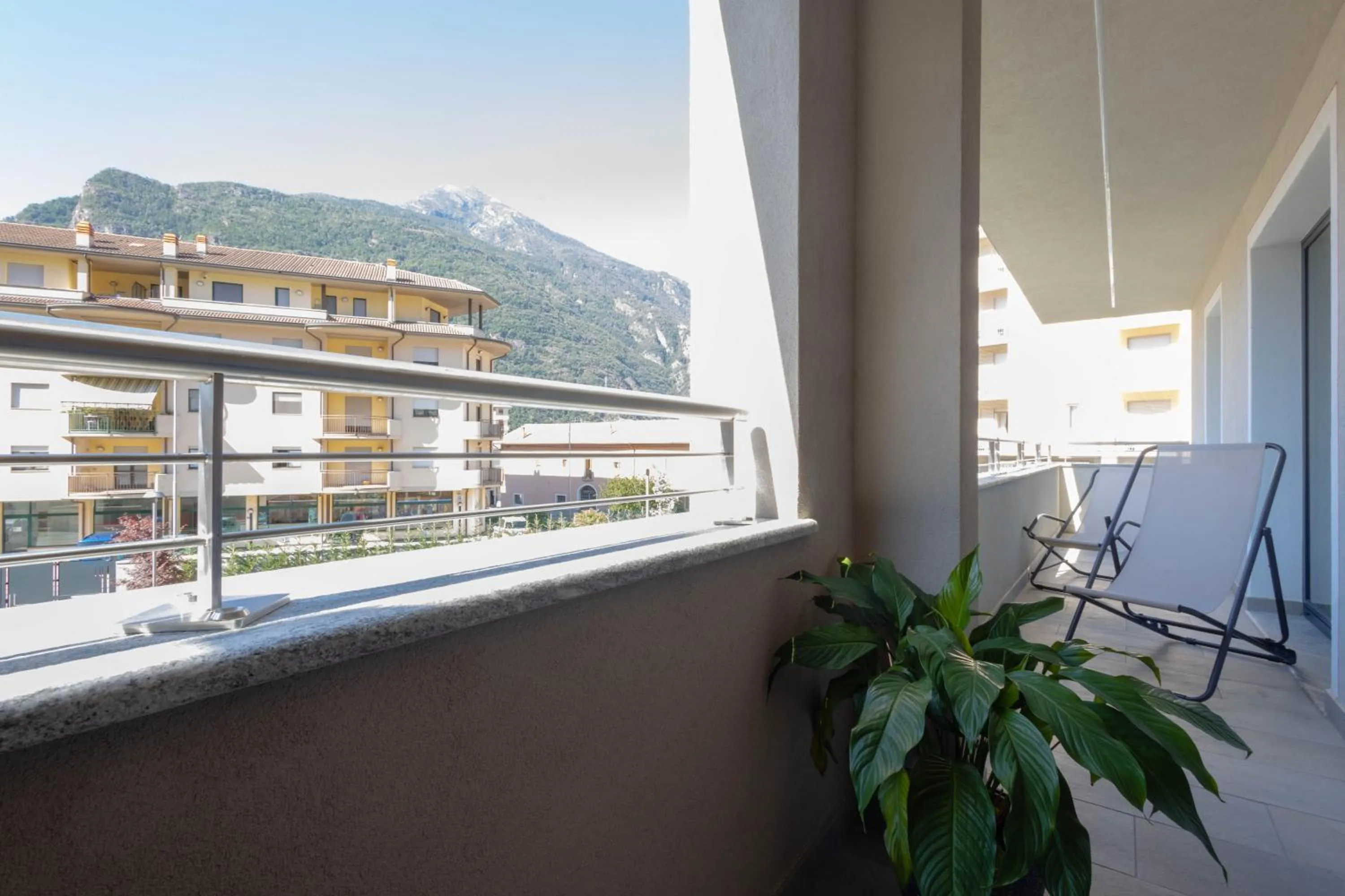 Balcony/Terrace in San Martin Holidays Home - Stay, Work & Fun