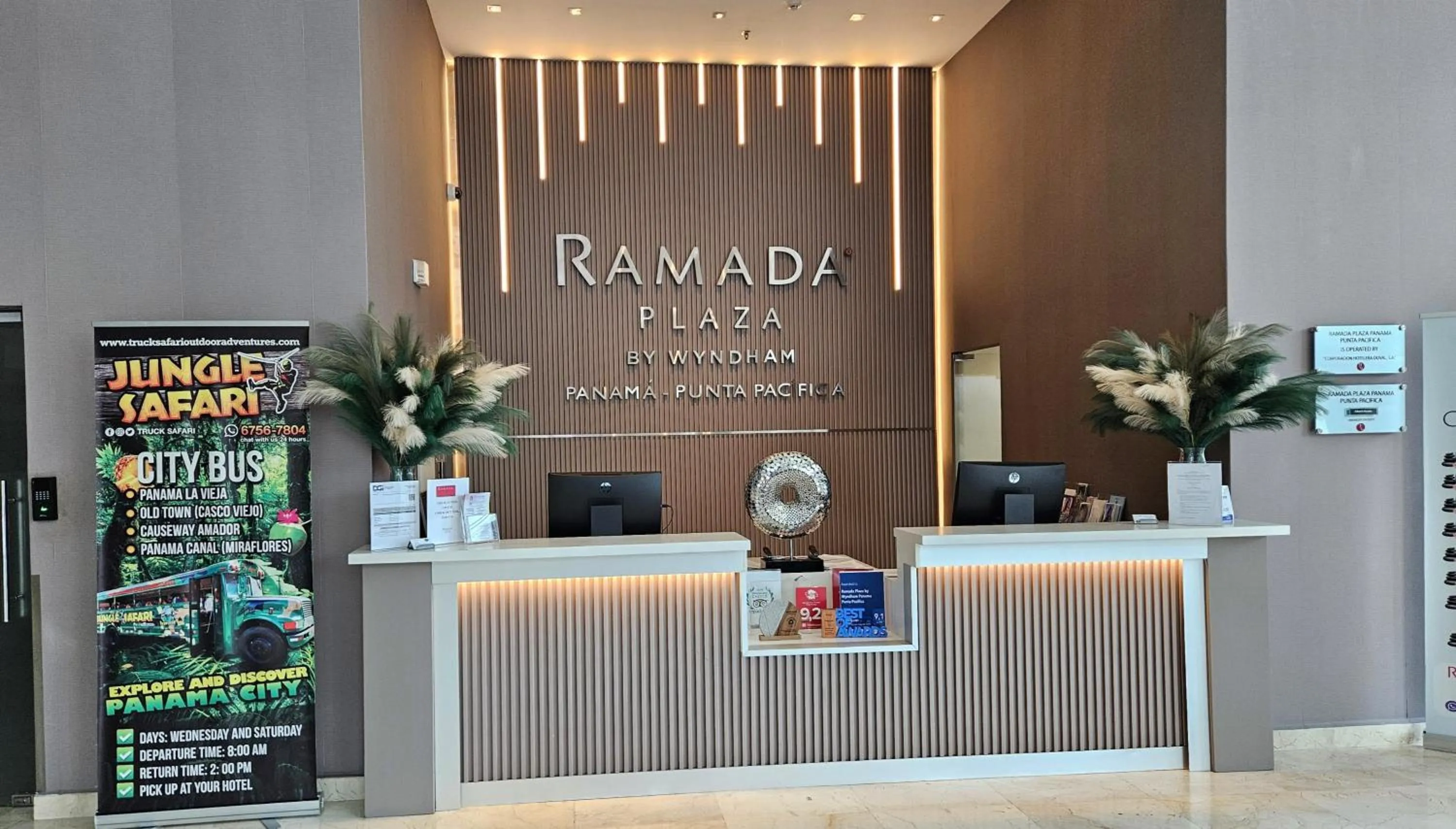 Lobby or reception in Ramada Plaza by Wyndham Panama Punta Pacifica