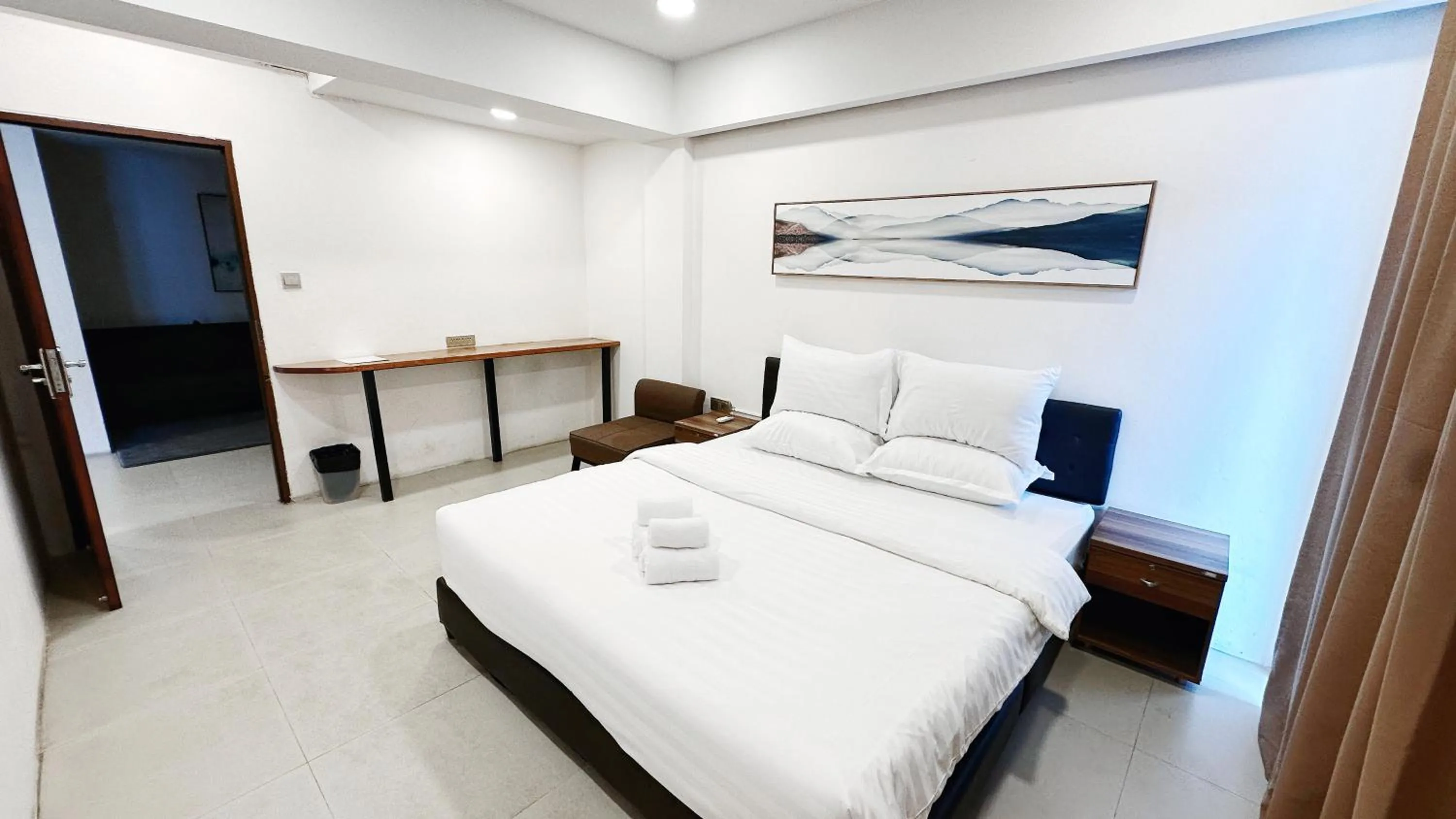 Bedroom, Bed in Key酒店@古城中心店