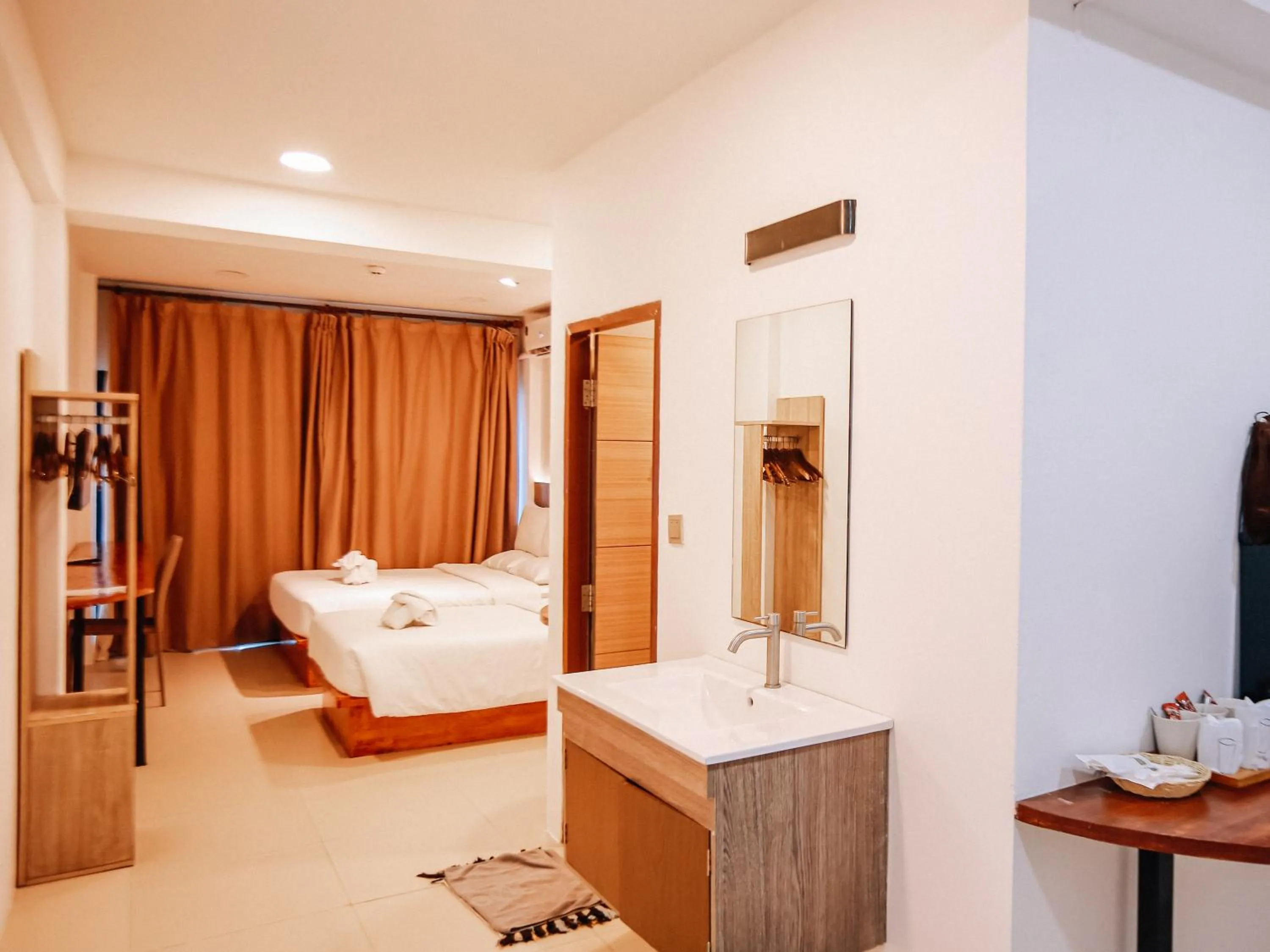 Bedroom, Bed in Key酒店@古城中心店