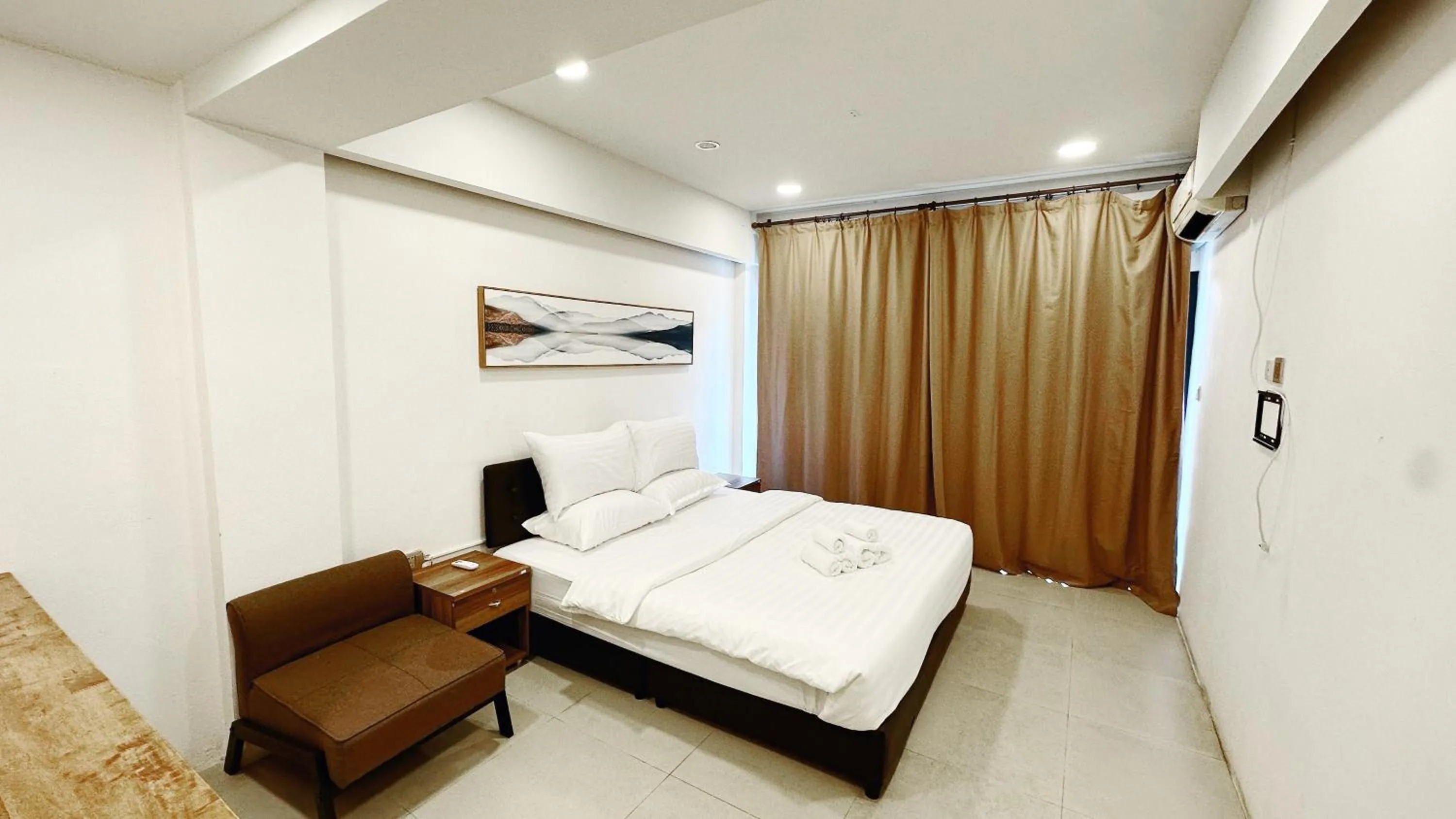 Bedroom, Bed in Key酒店@古城中心店