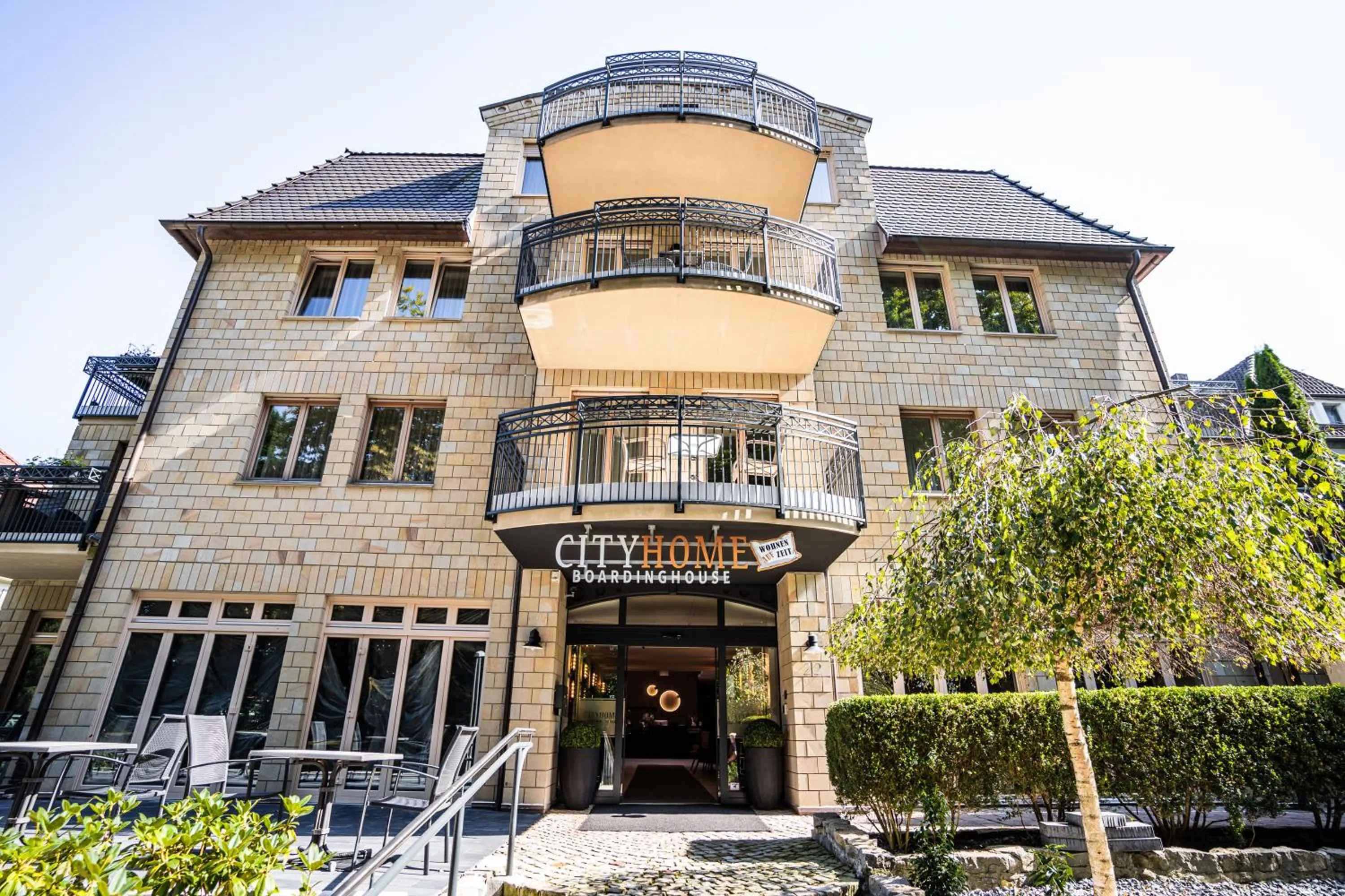 Property building in Hotel CityHome am Kurpark