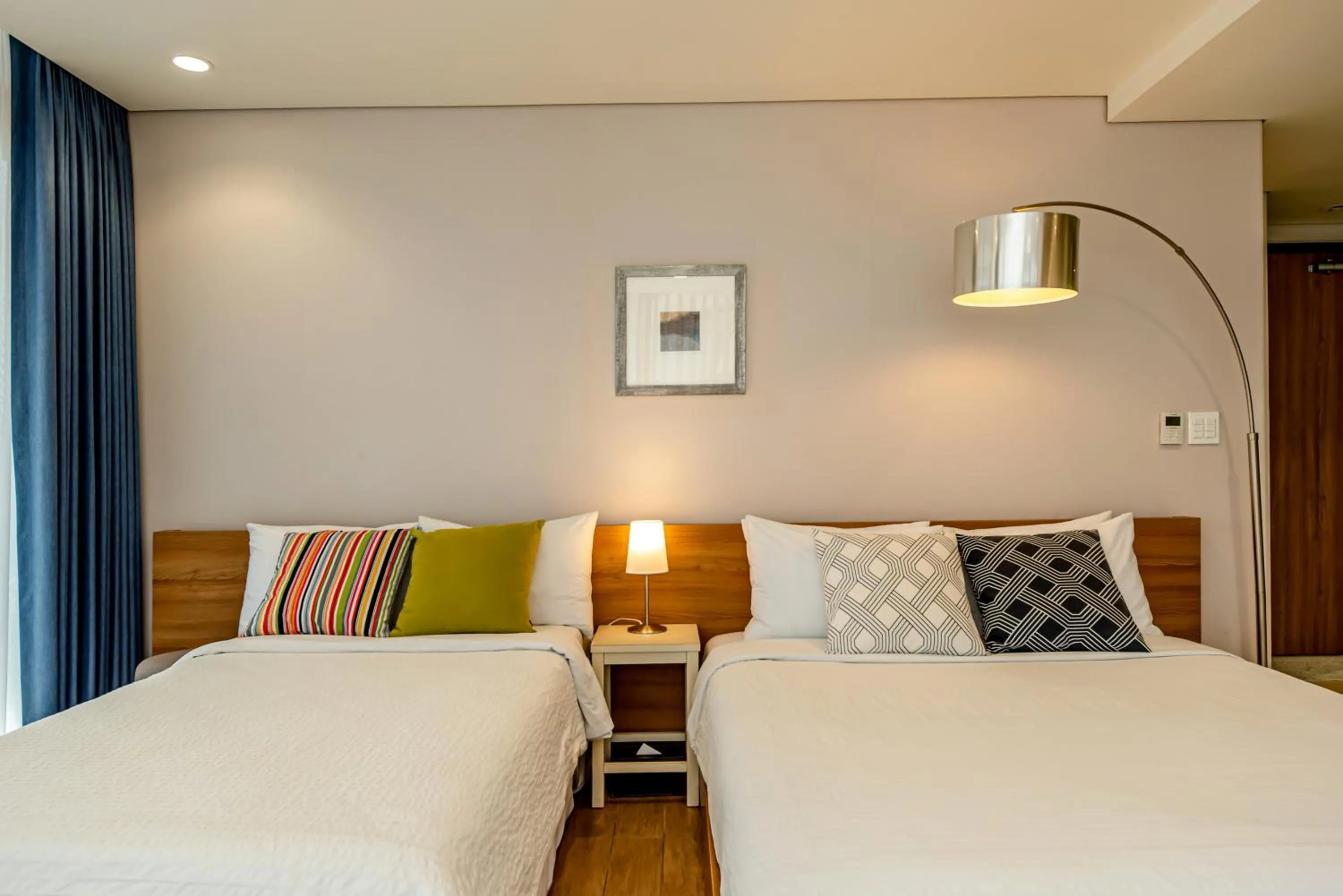 Bed in Jeju Bom stay & Art Gallery