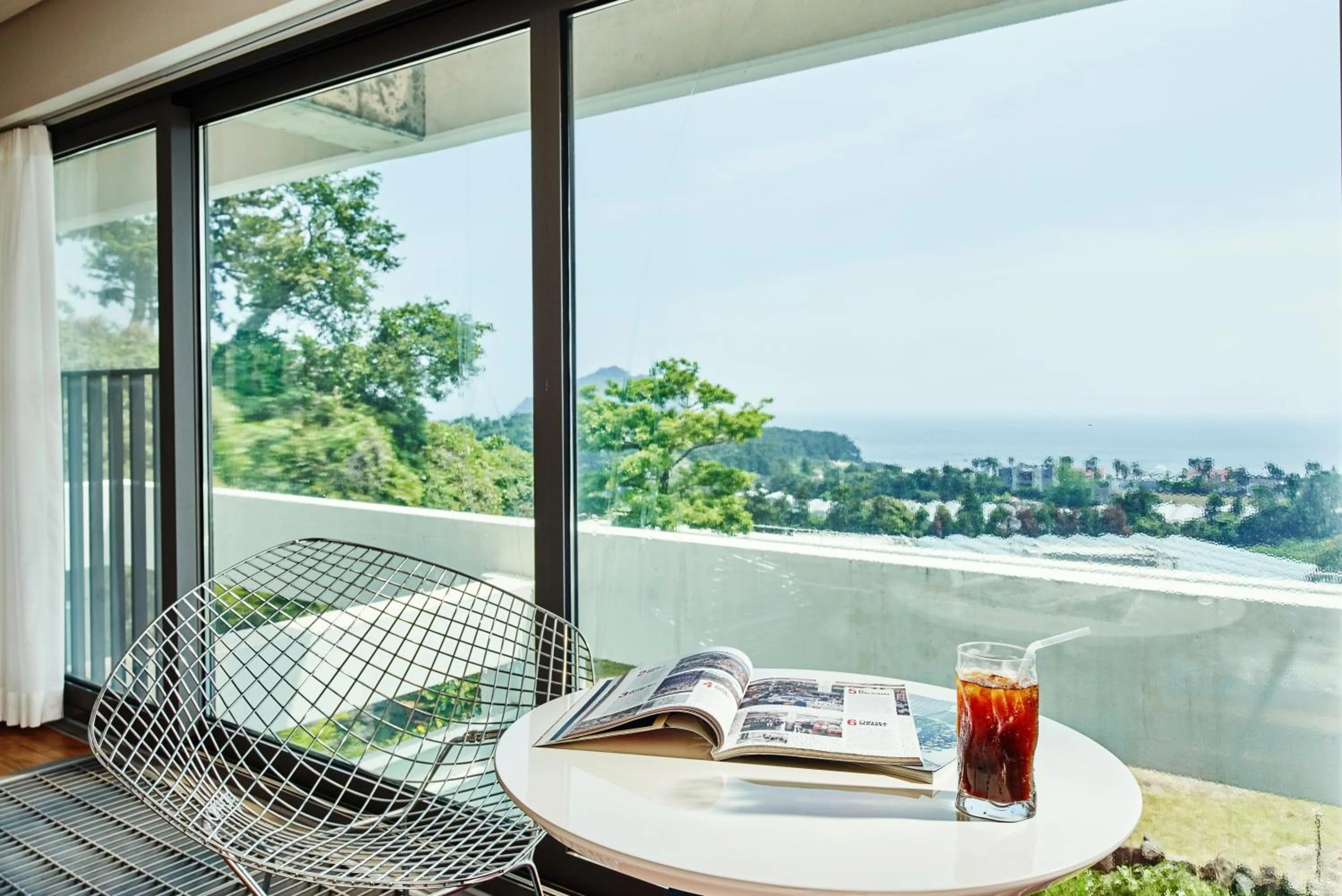 Balcony/Terrace in Jeju Bom stay & Art Gallery